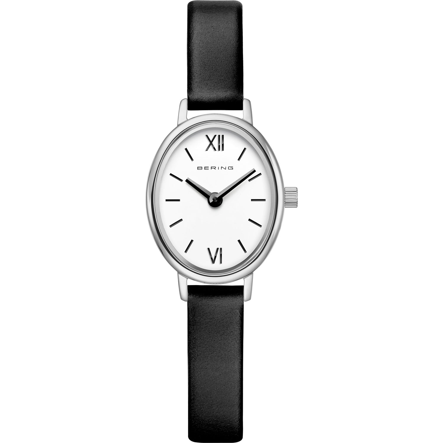 Montre ovale Bering noire LHR