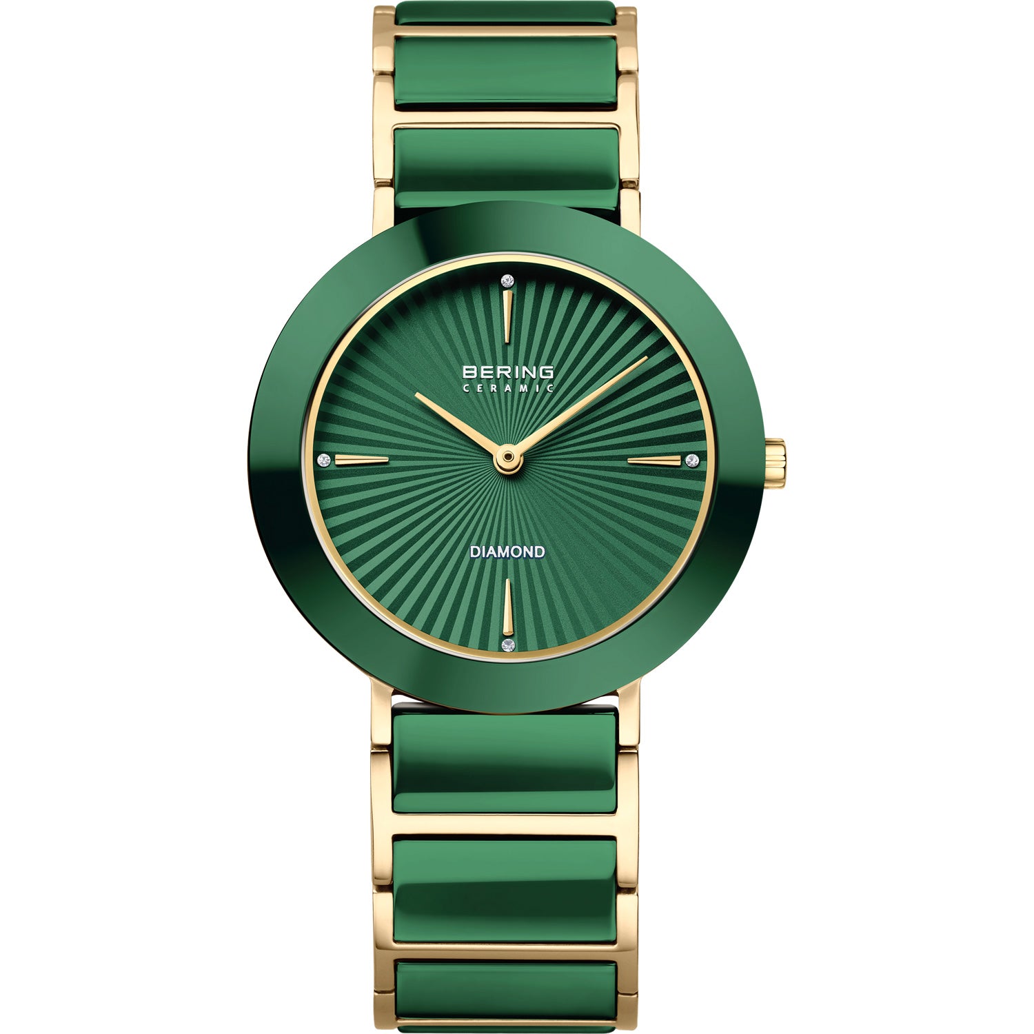Montre en céramique Bering Gd et Grn