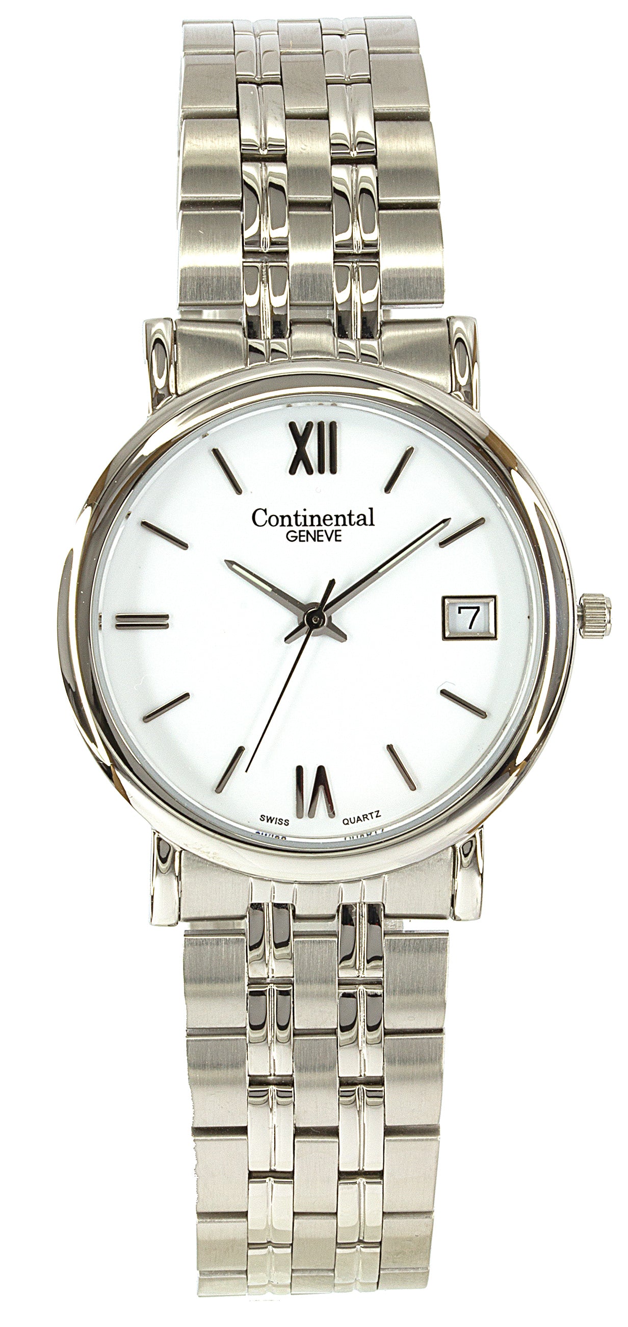 Continental Geneve 1861-157 Men'S Silver Watch