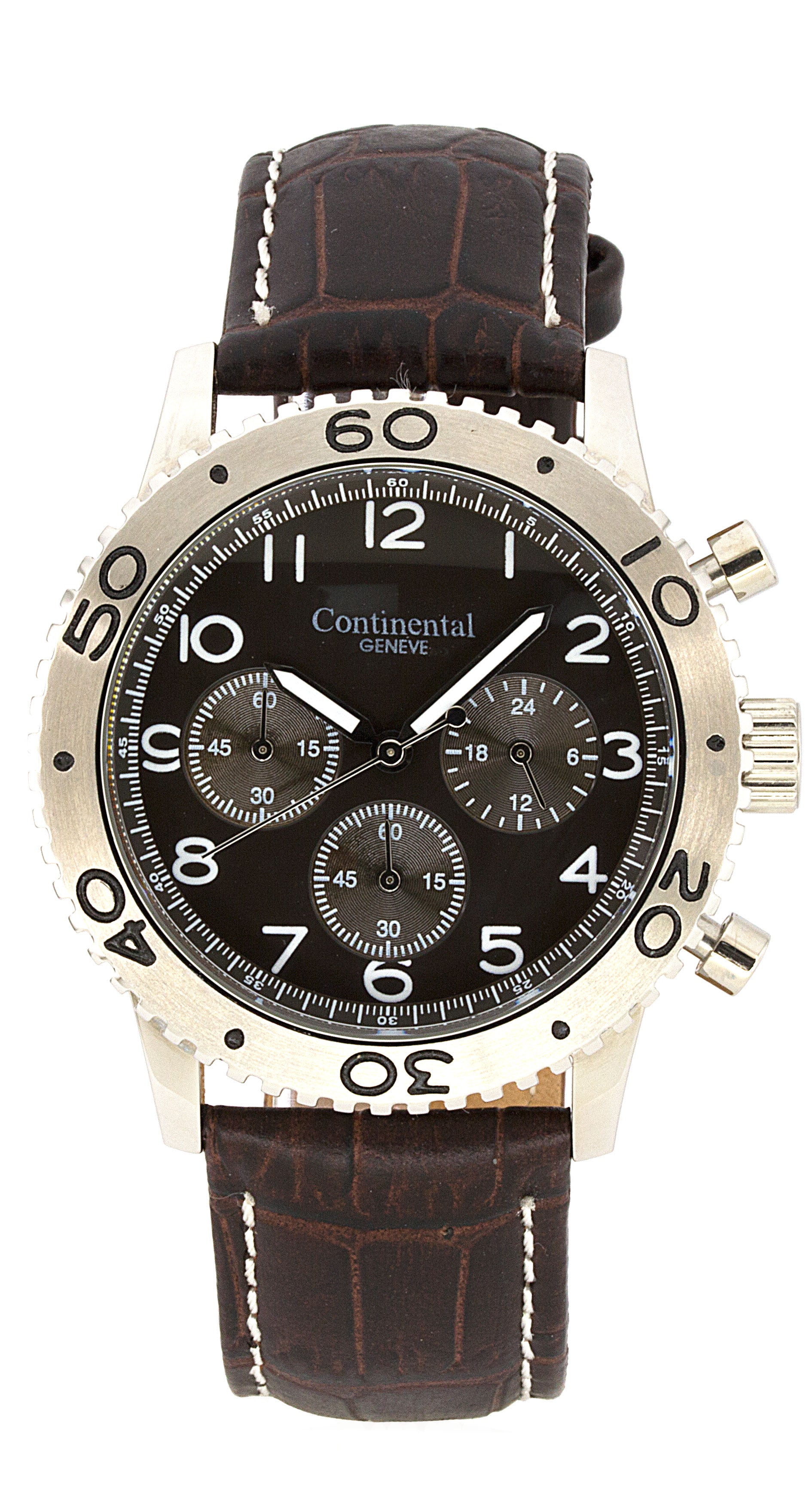 Montre homme Continental Genève 1981-132 argentée