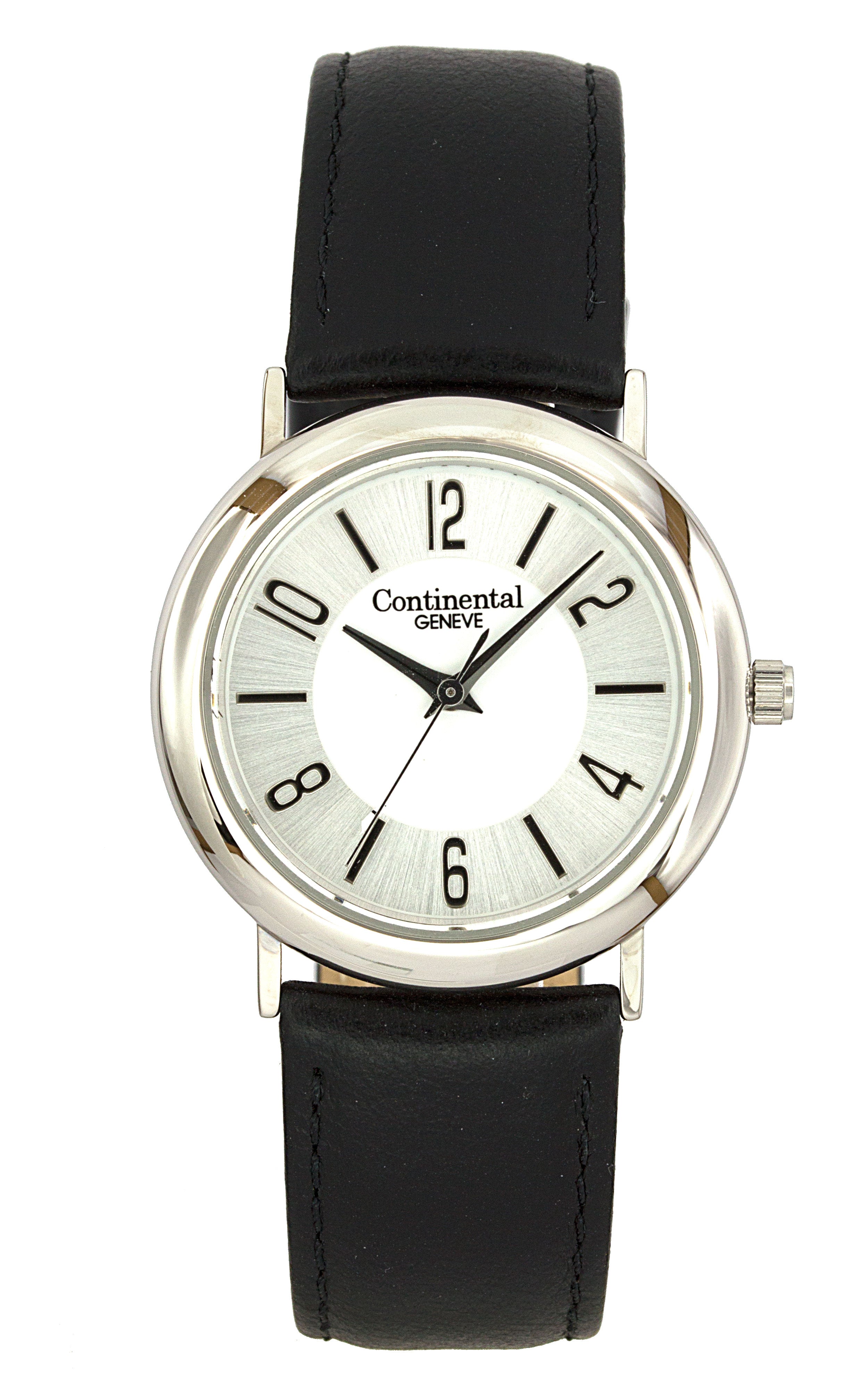 Continental Geneve 2085-163 Men'S Silver Watch