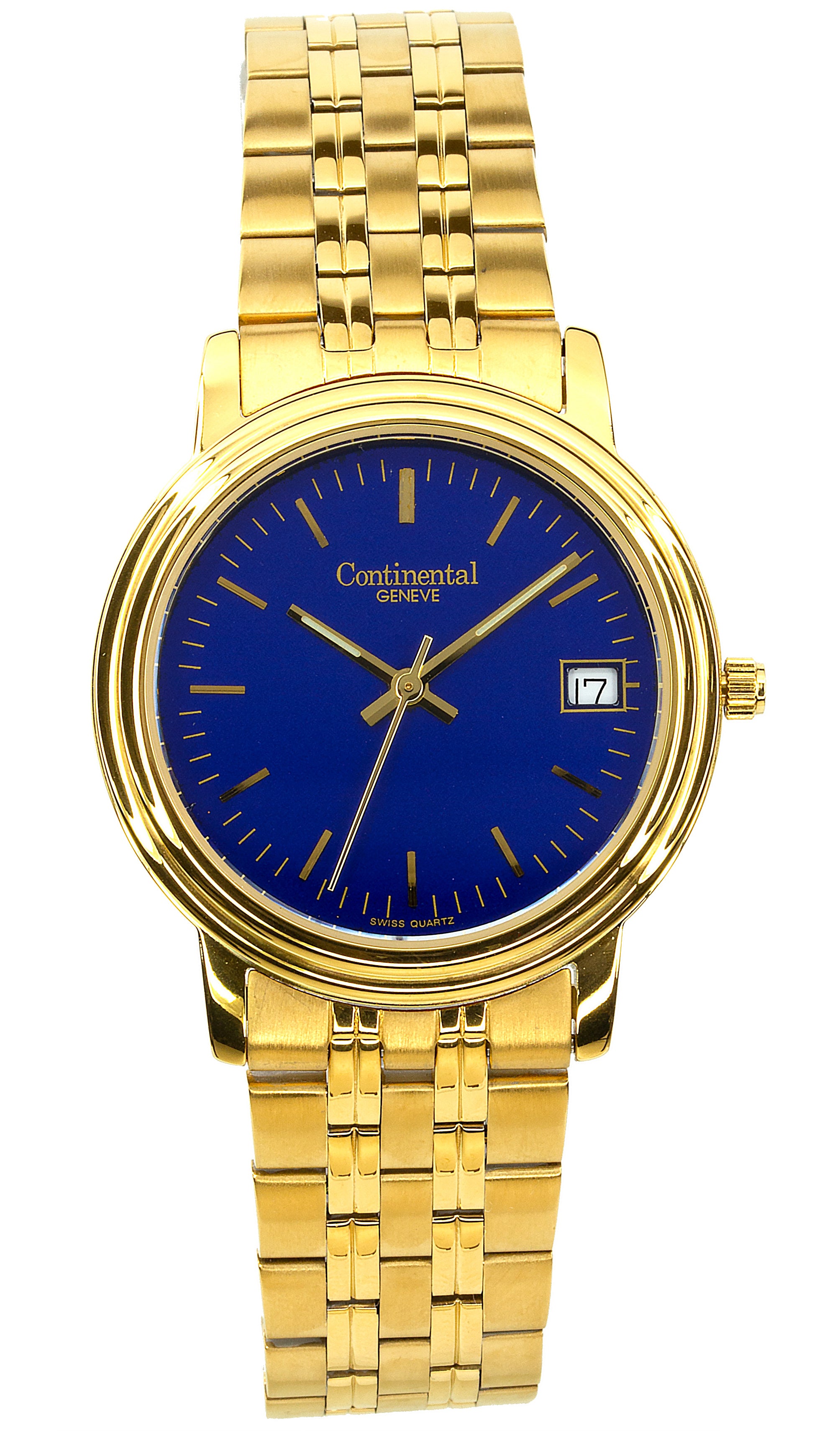 Continental Geneve 2394-287 Men'S Gold Tone Watch