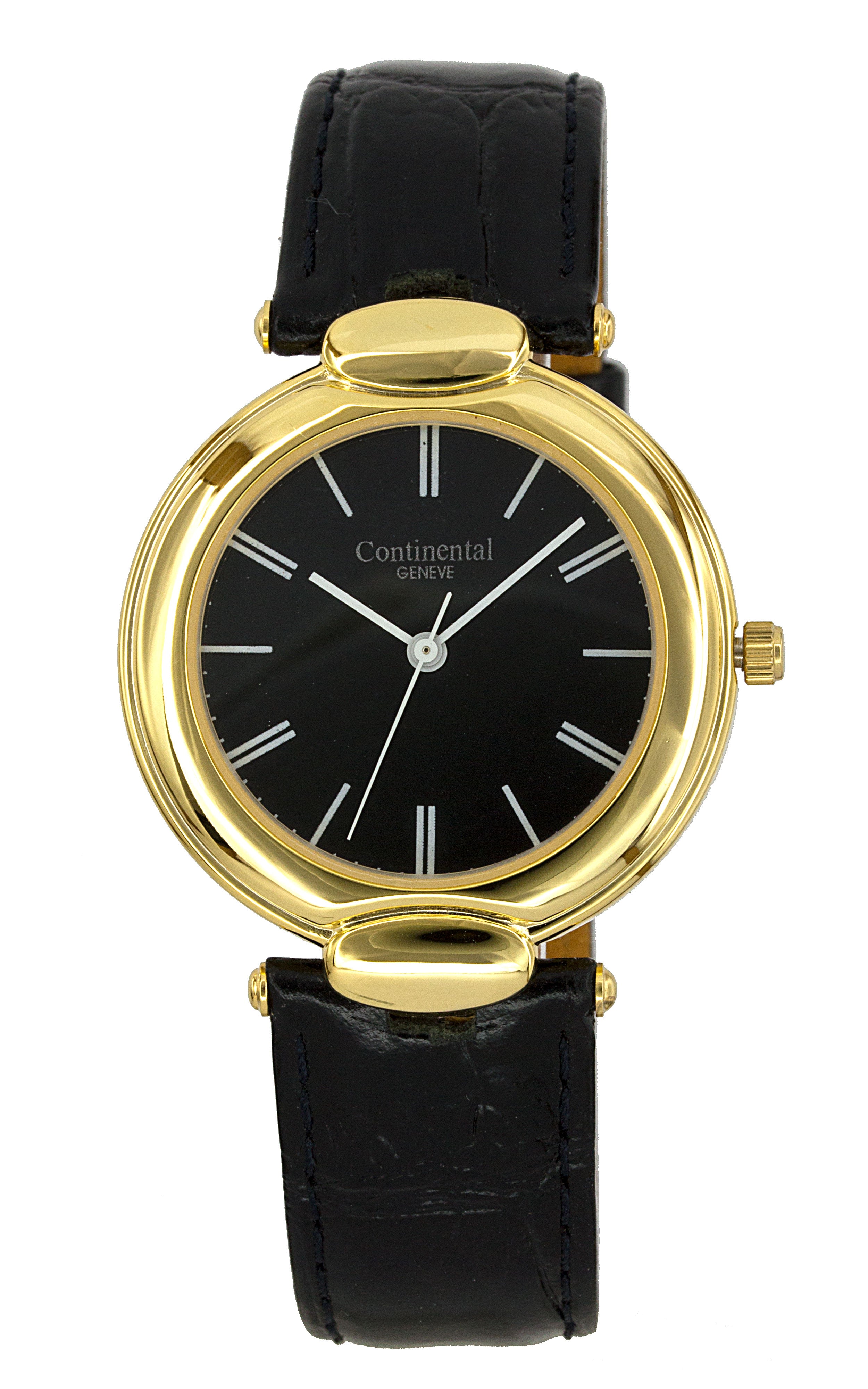 Continental Geneve 2527-233 Men'S Gold Watch