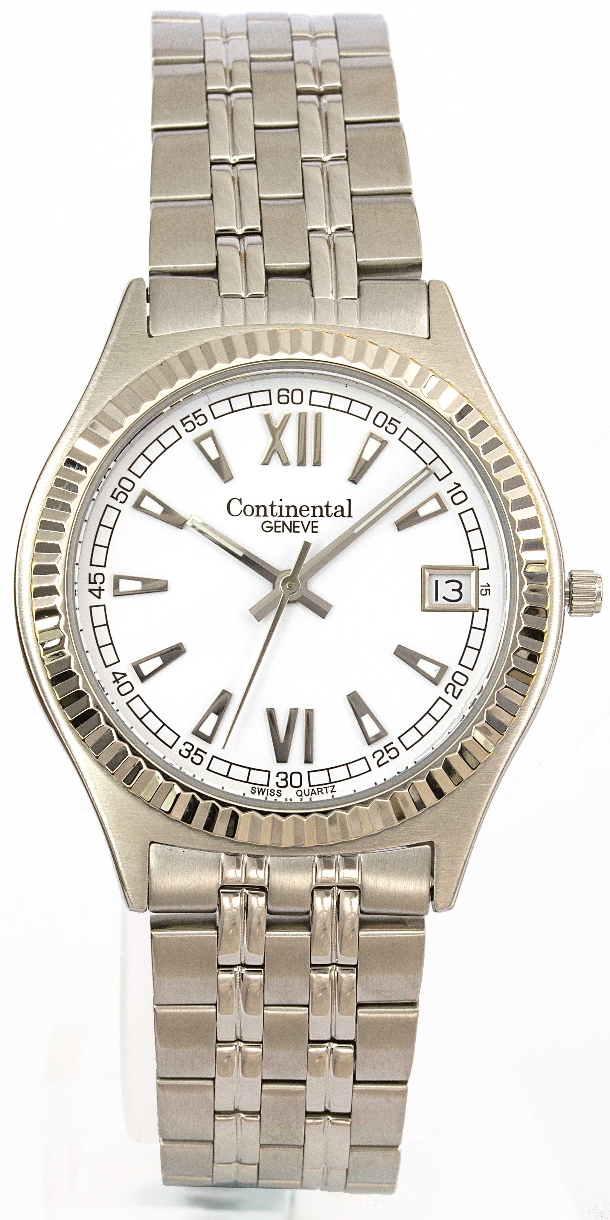 Continental Geneve 3046-117 Men'S Silver Watch