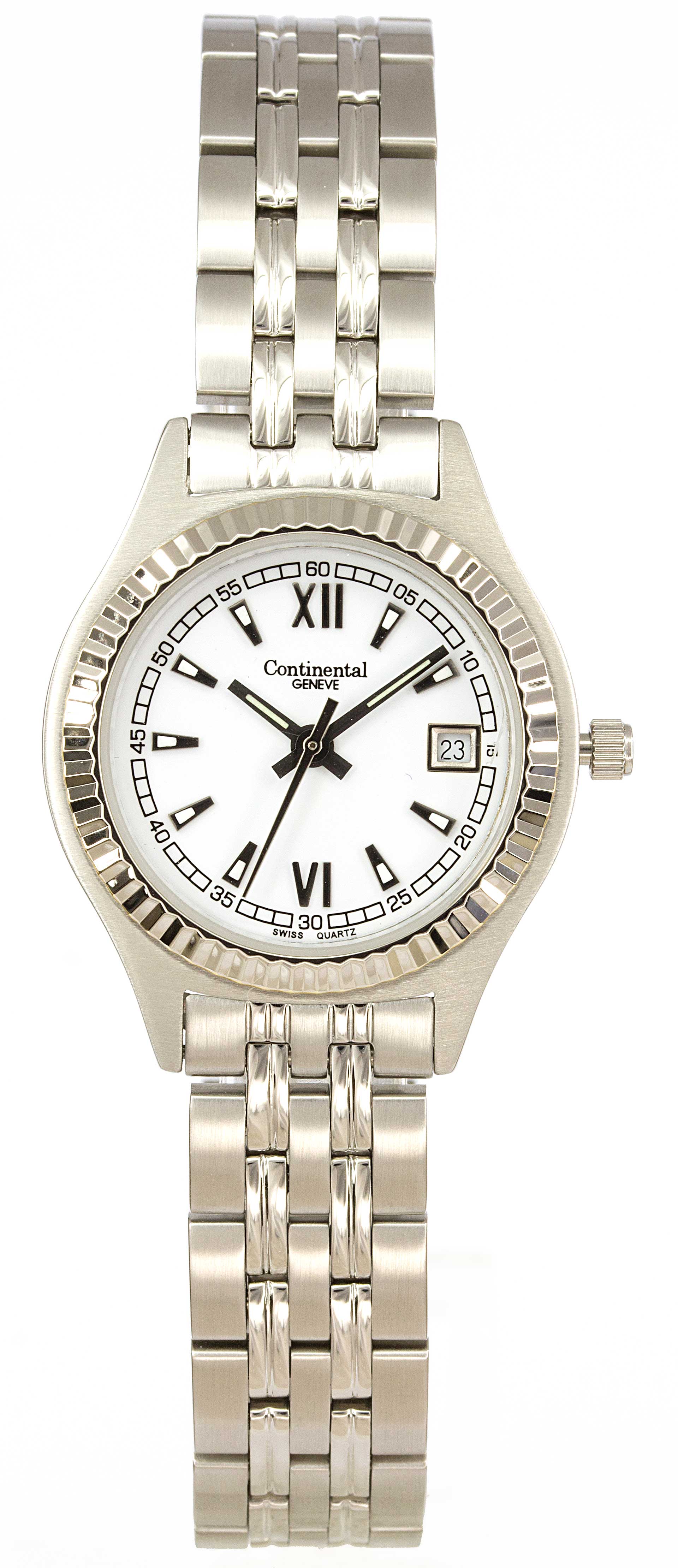 Montre Continental Geneve 3046L-117 pour femme, argentée