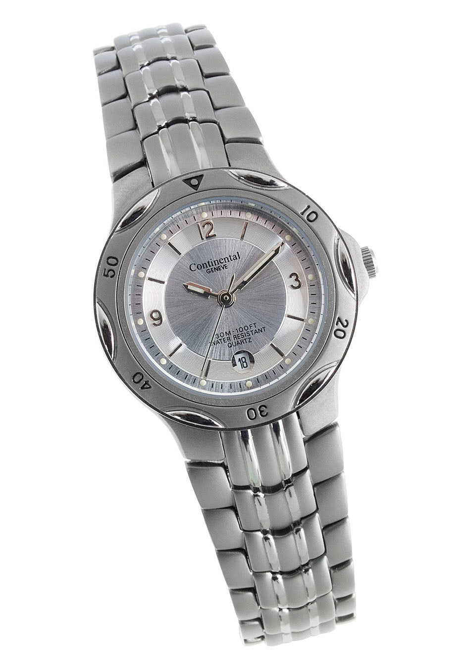 Continental Geneve 3090-717 Men'S White Case Watch