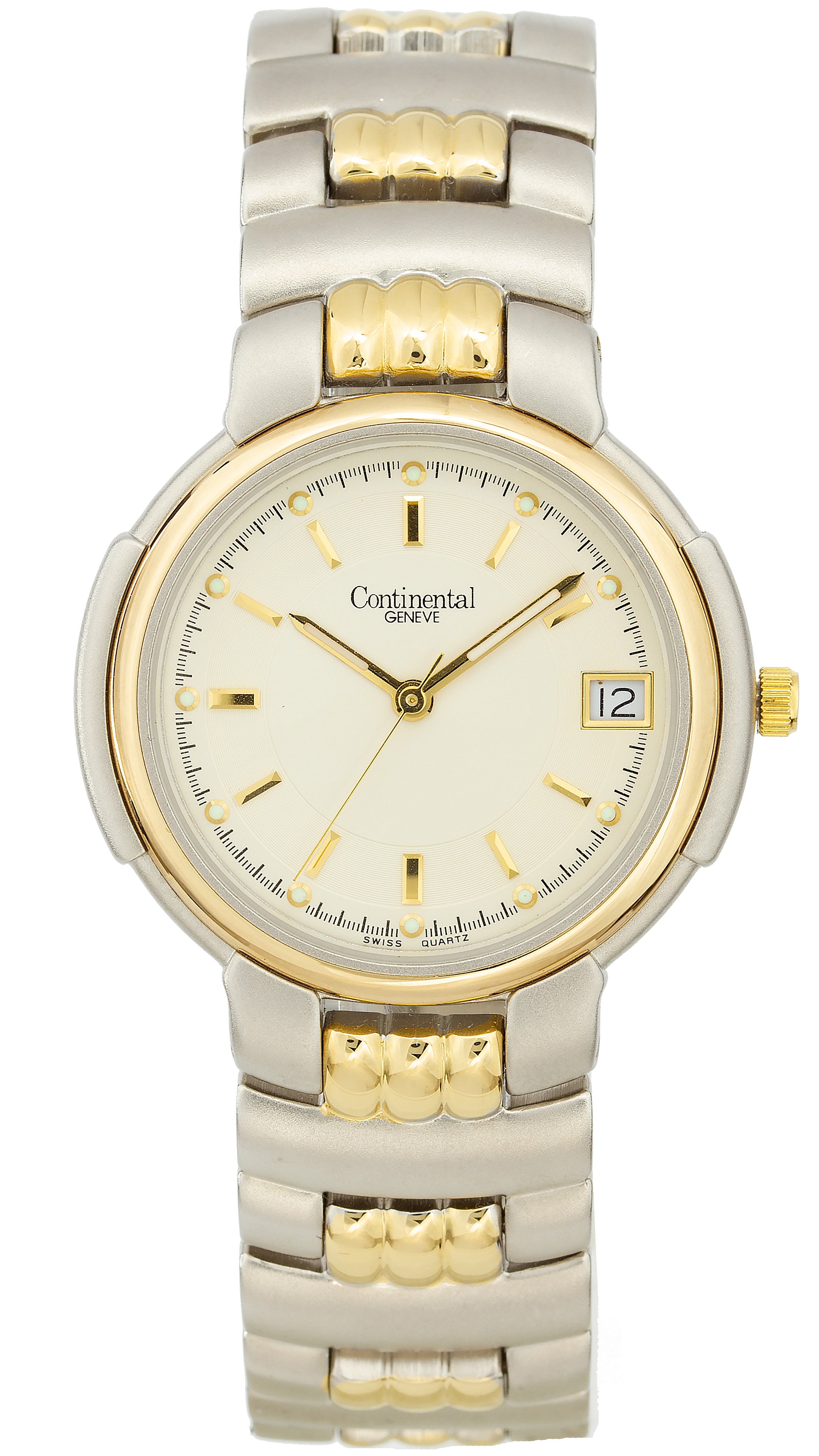 Continental Geneve 3741-427 Men'S Two Tone  Watch