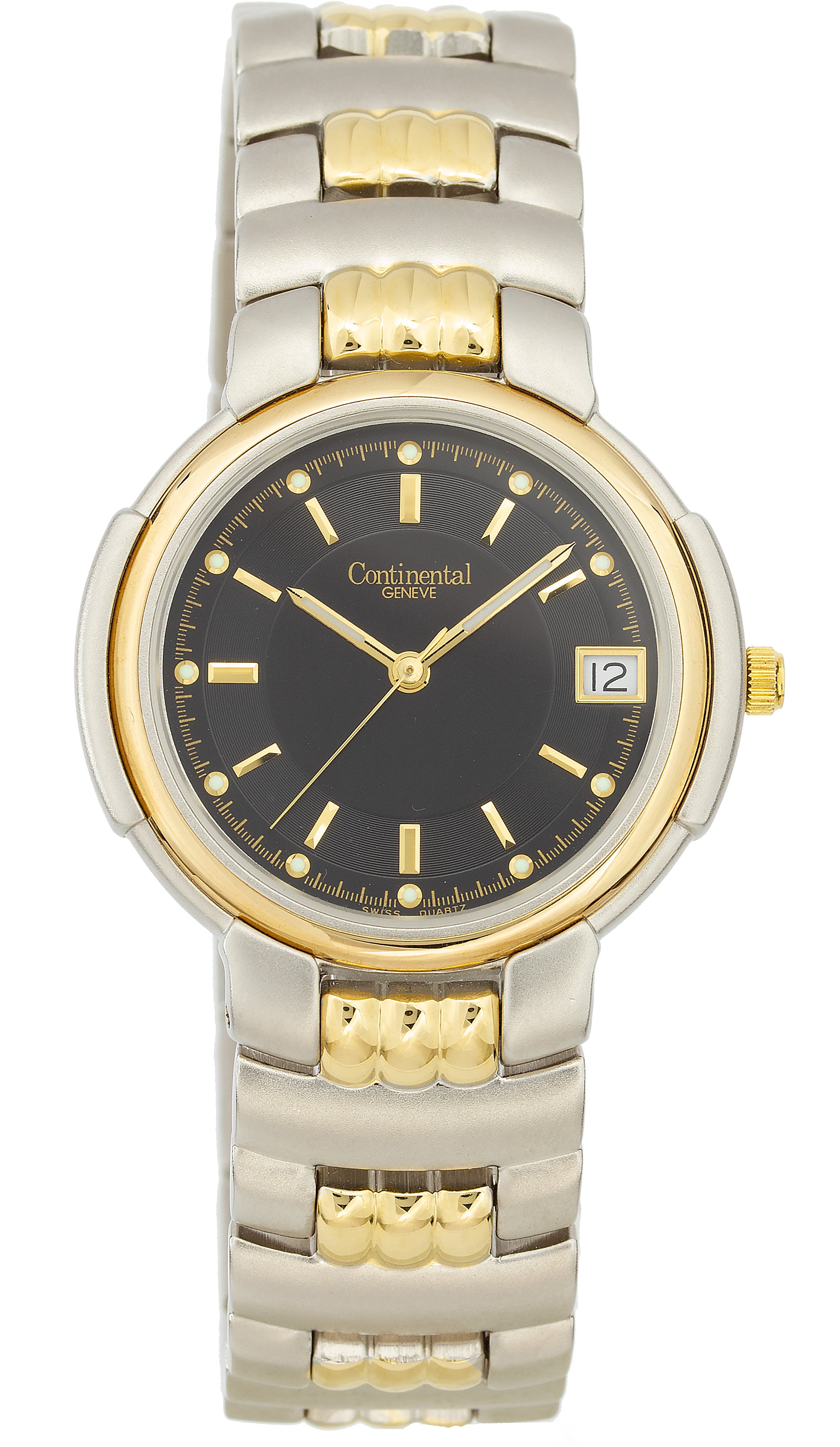 Continental Geneve 3741-437 Men'S Two Tone  Watch