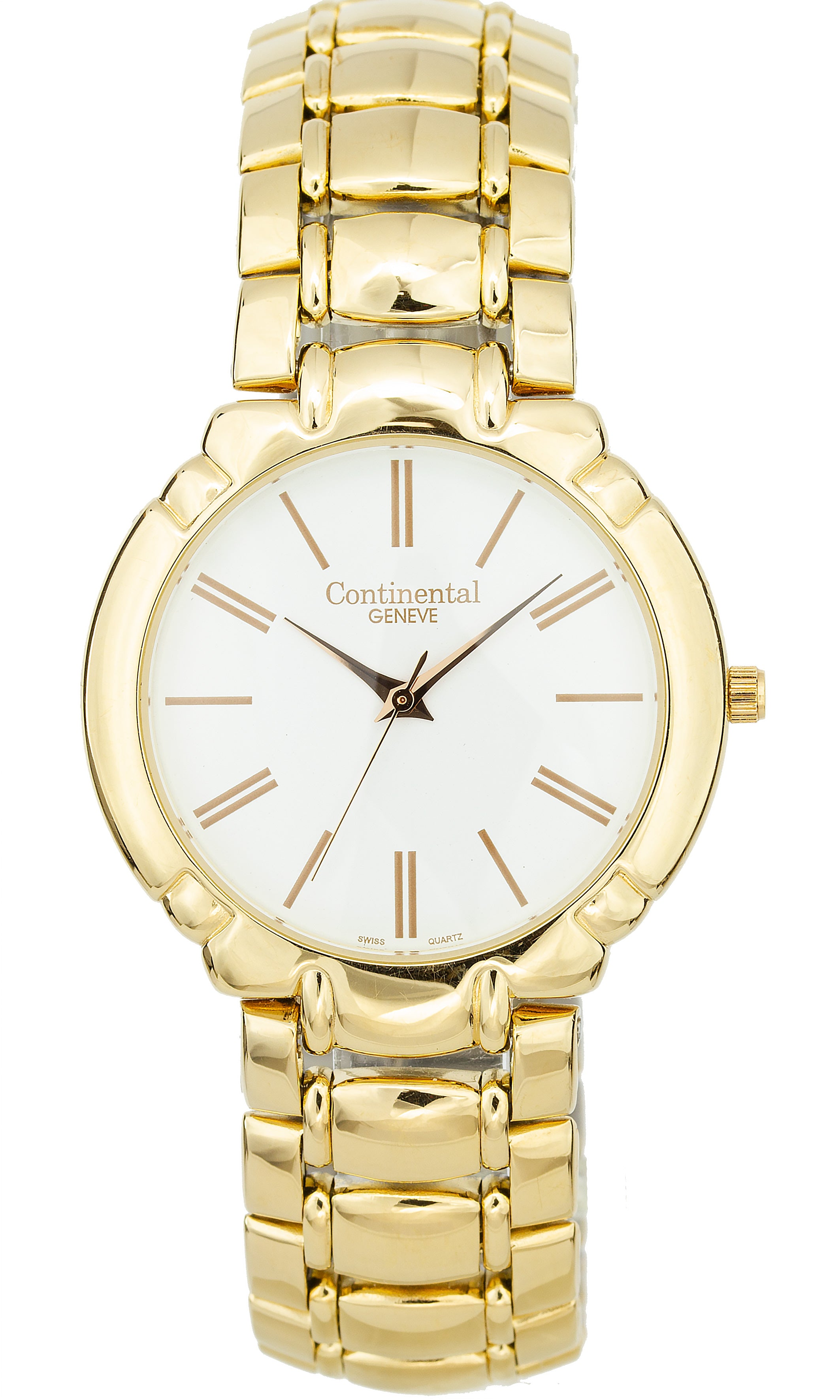 Continental Geneve 3745-217 Men'S Gold Watch