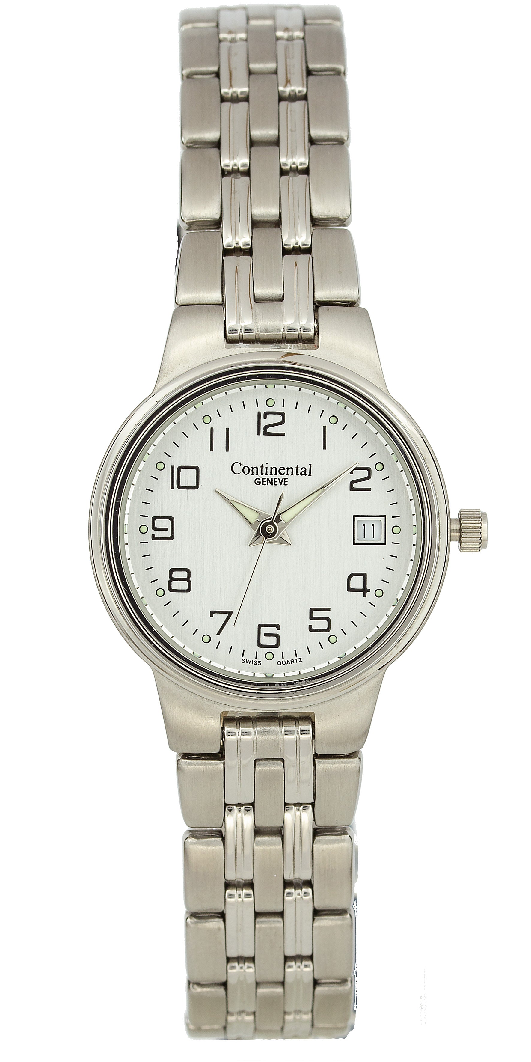 Montre femme Continental Geneve 3755L-117 ton argent