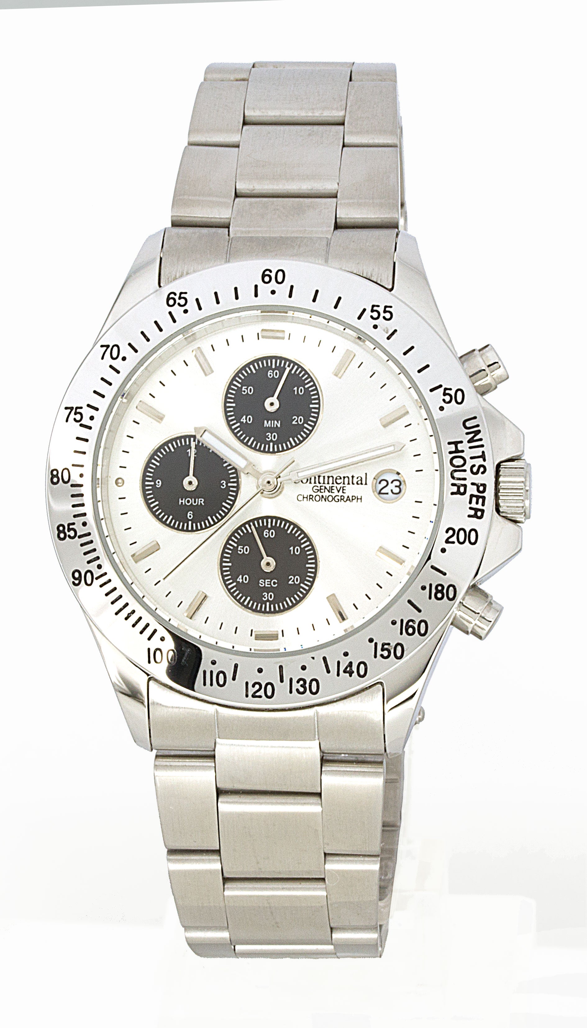 Continental Geneve 4012-117 Men'S Silver Watch