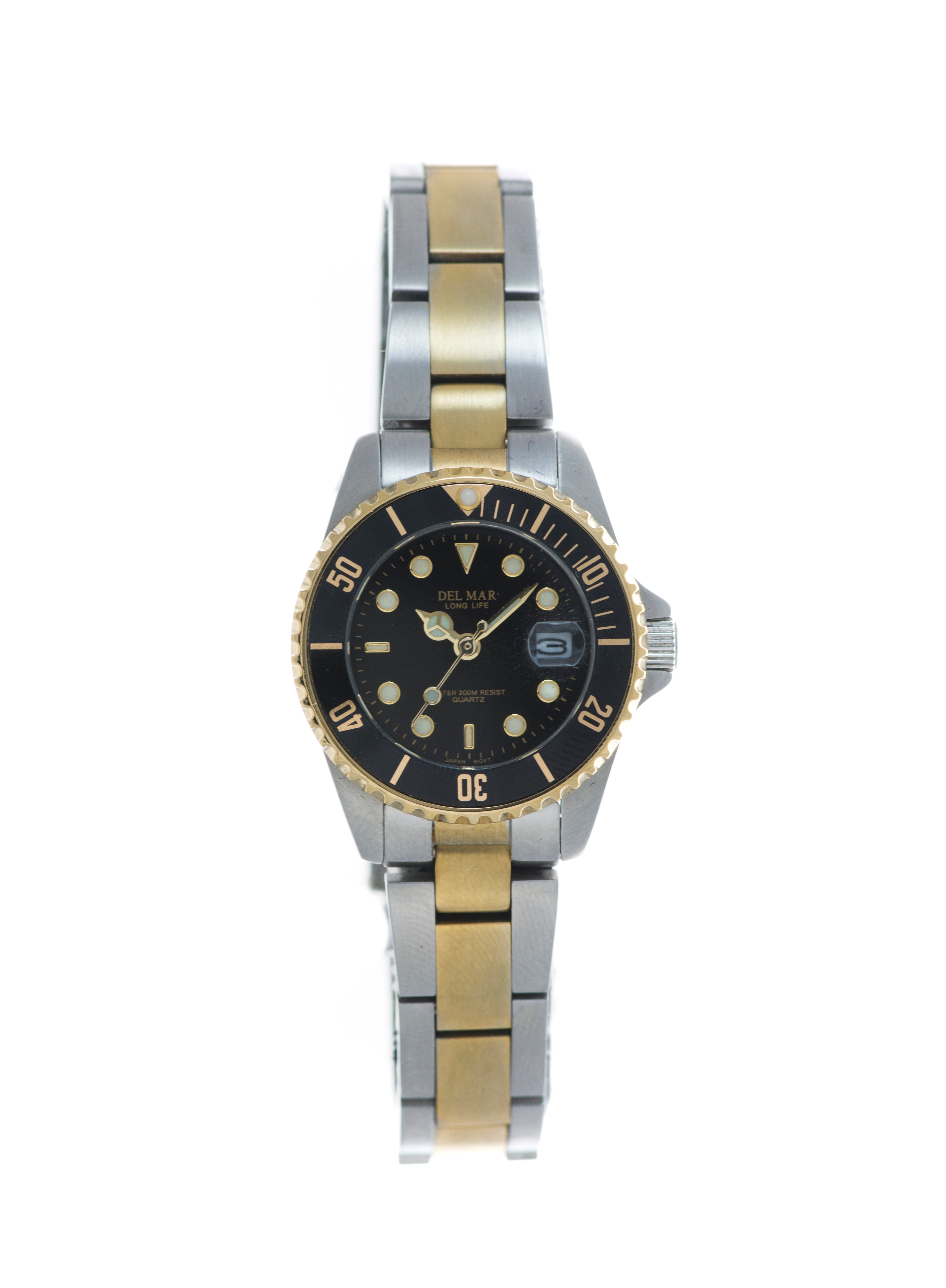 Montre Del Mar 50118 en argent/or pour femme
