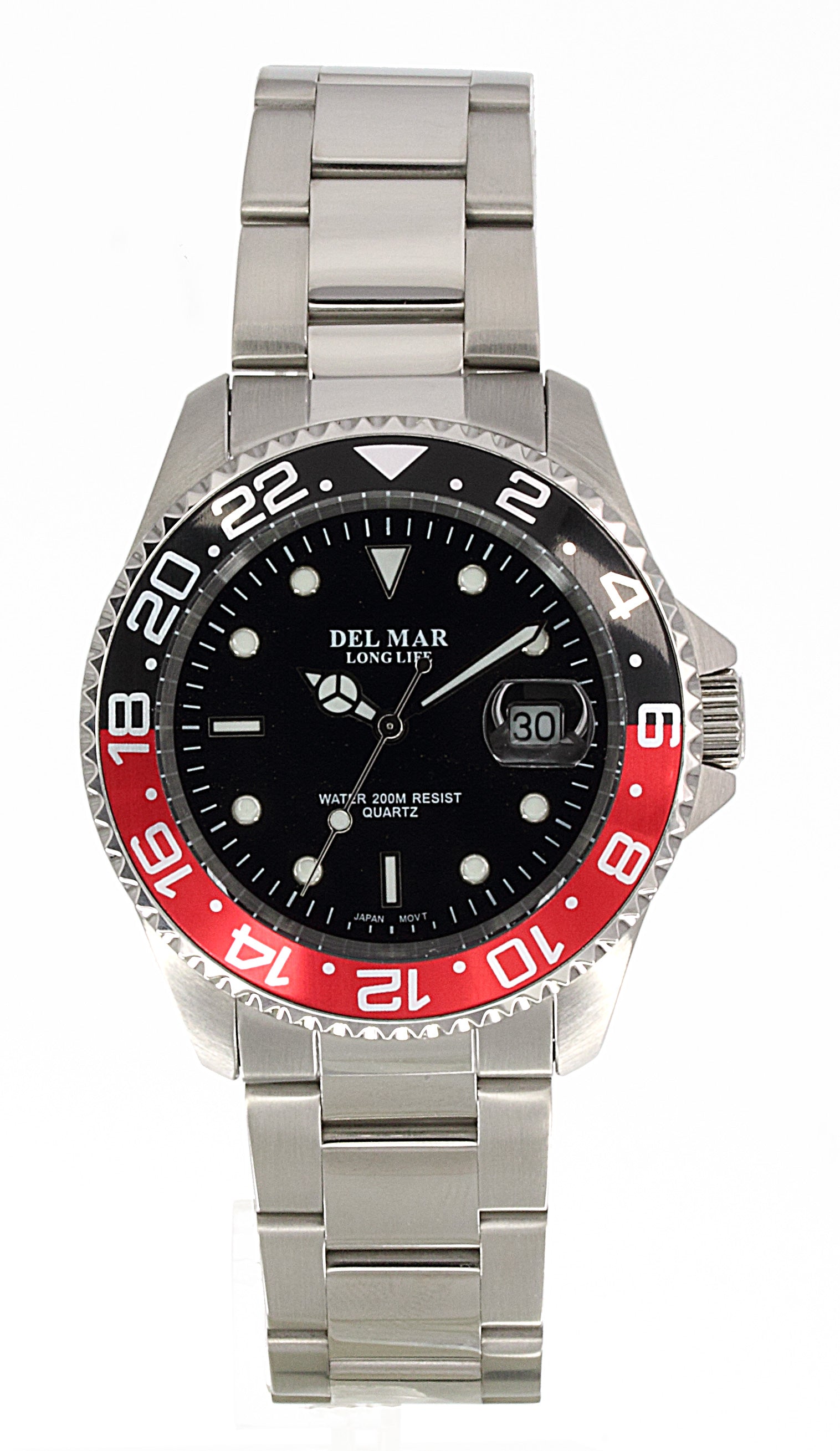 Montre Del Mar 50127 Argent/Rouge Pour Hommes