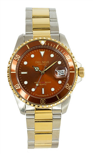 Montre Homme Del Mar 50143 Argent/Or
