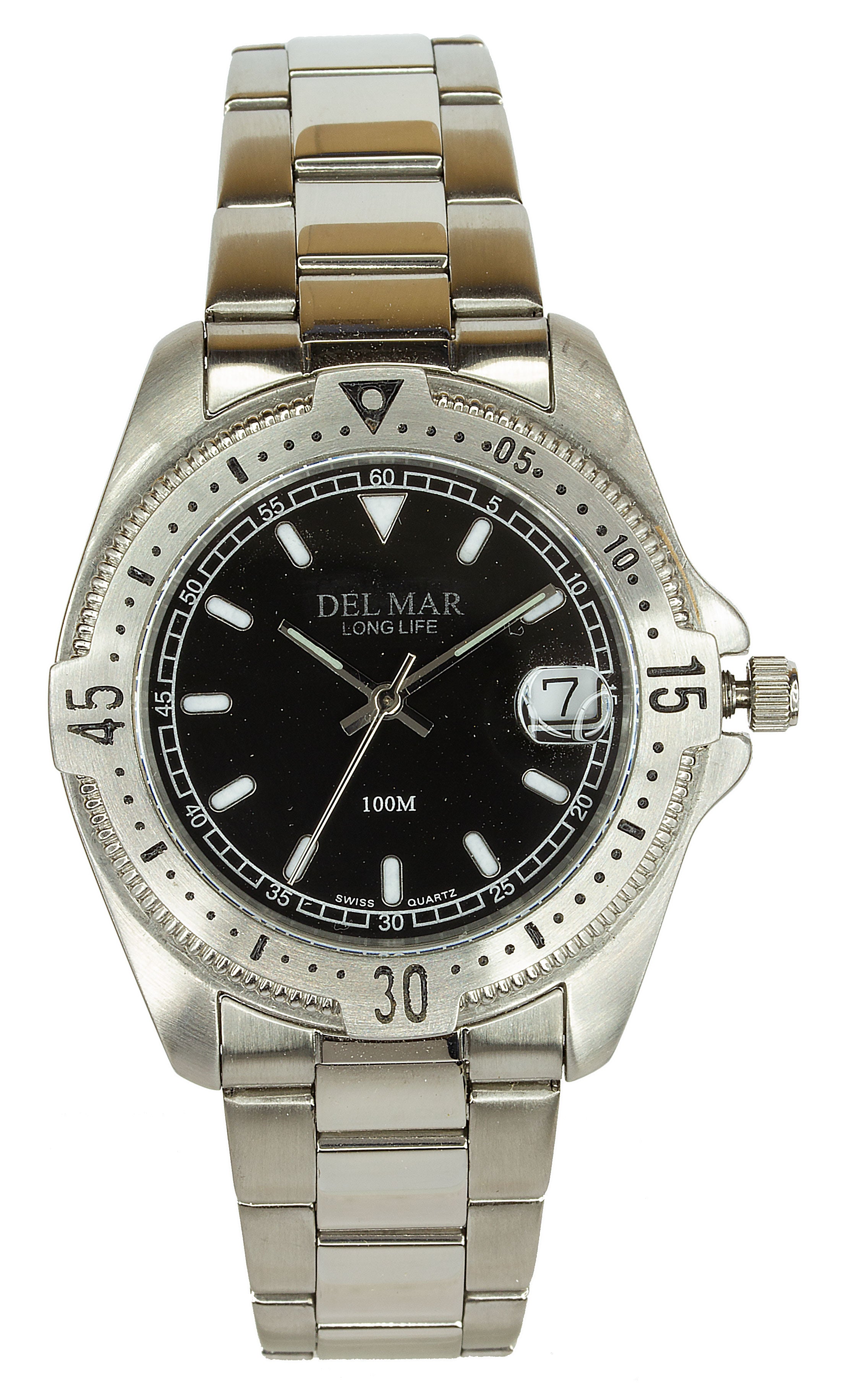 Del Mar 50275 Men'S Silver Watch
