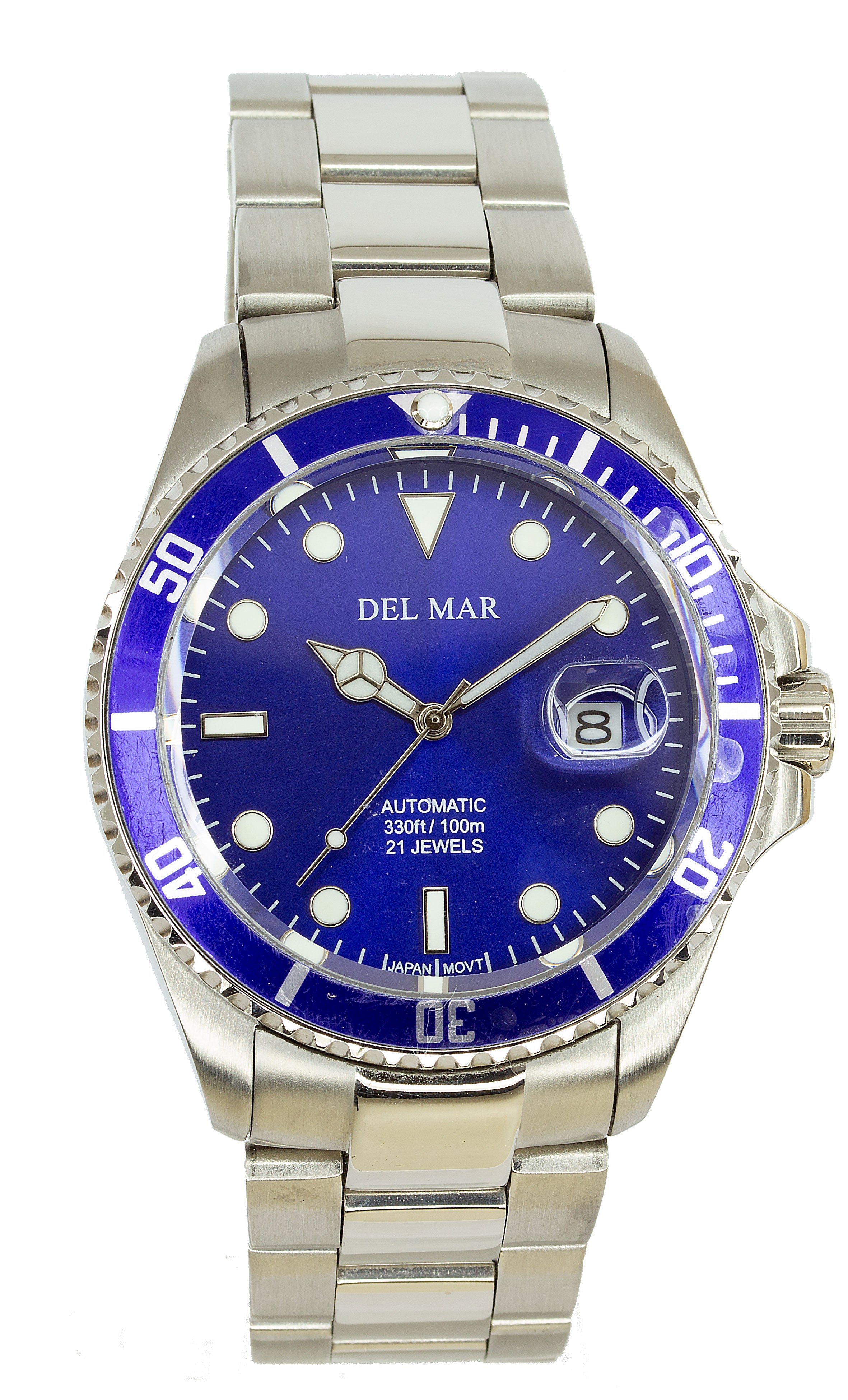 Montre Del Mar 50391 argentée pour homme