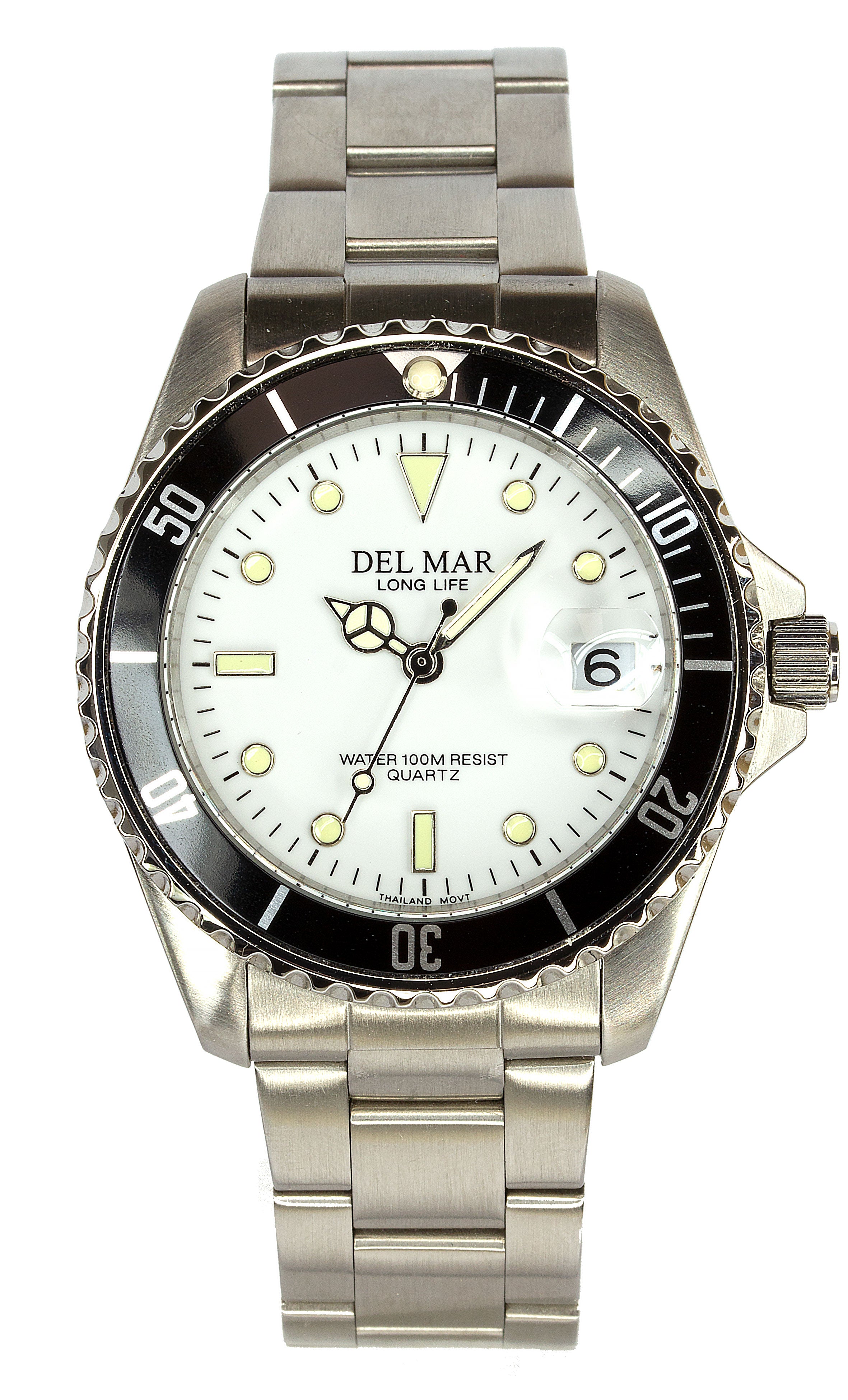 Montre Del Mar 50405 Homme Argent/Noir
