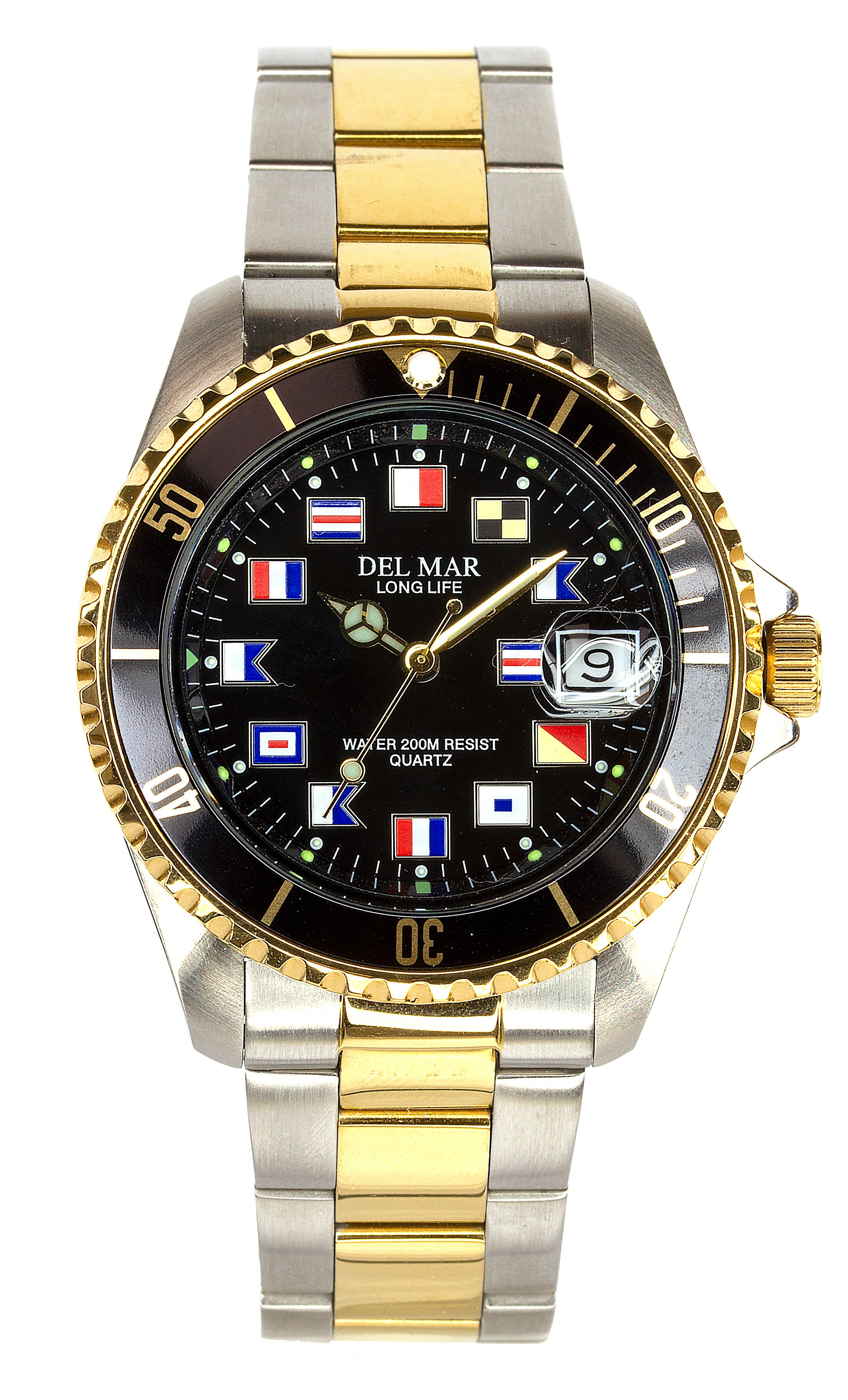 Montre Del Mar 50408 homme argent/or