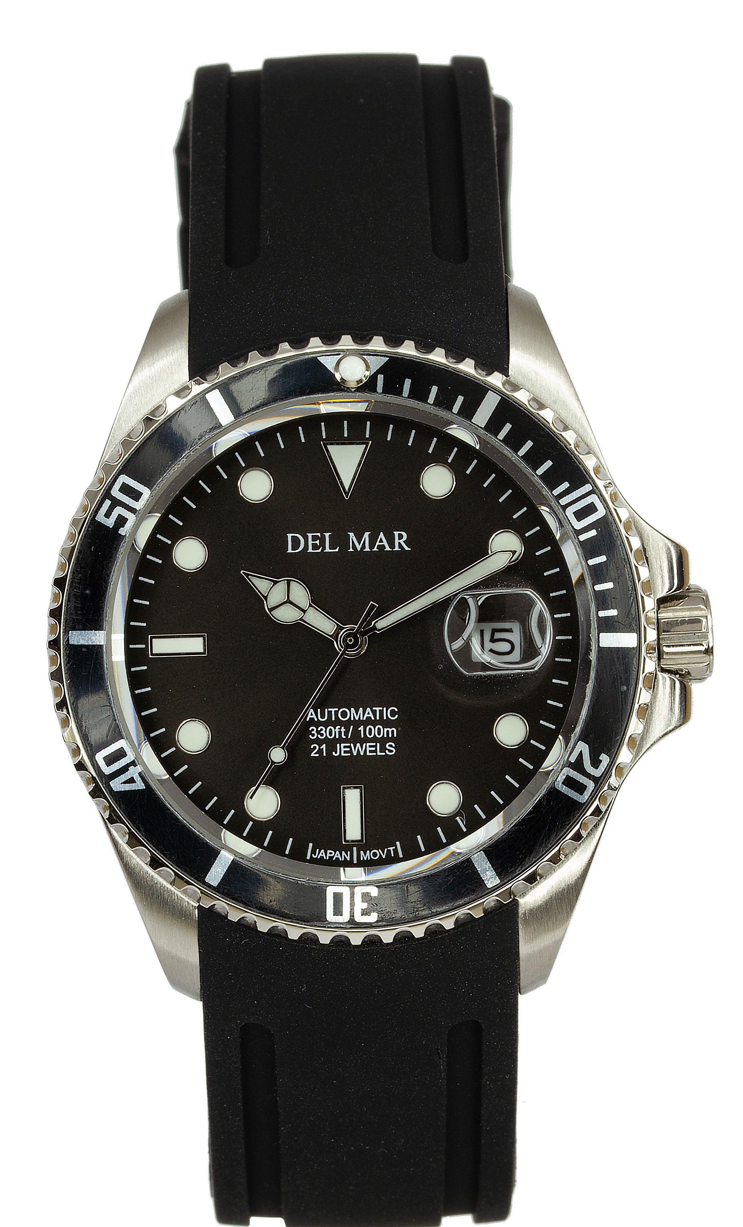 Montre argentée Del Mar 50411 pour homme