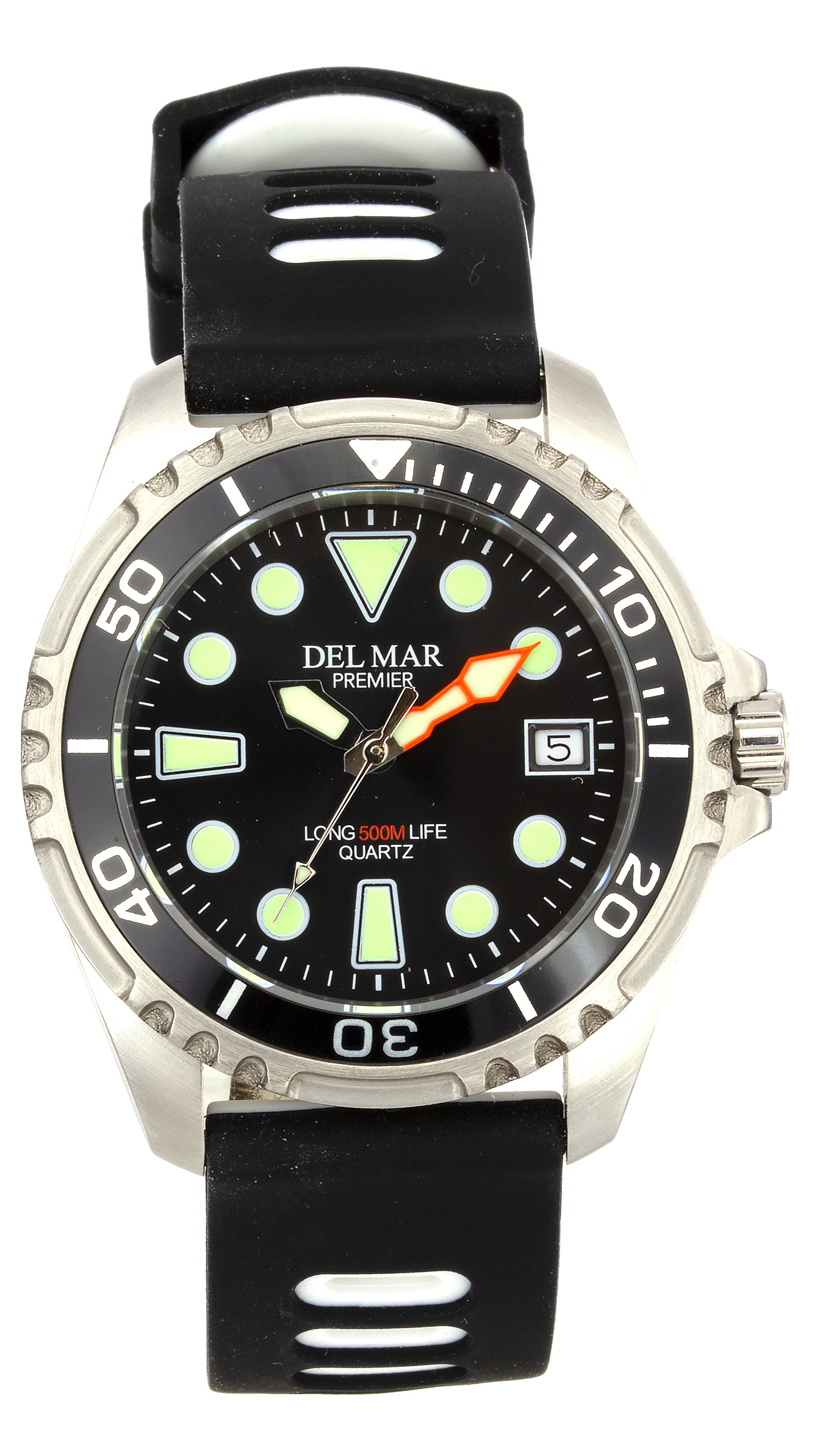 Montre Del Mar 50458 Homme Argent/Noir