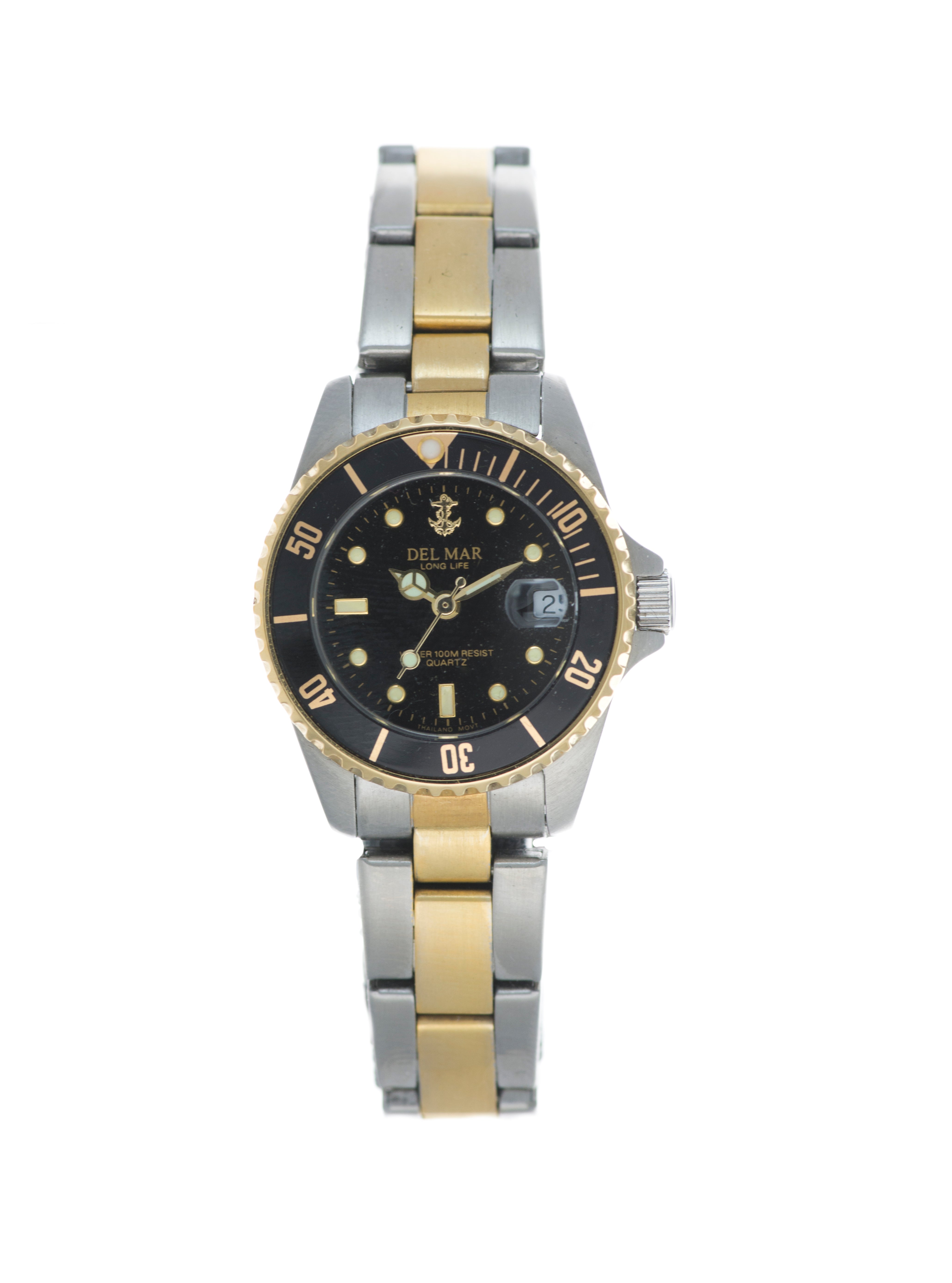 Montre Del Mar 50482 argent/or pour femme
