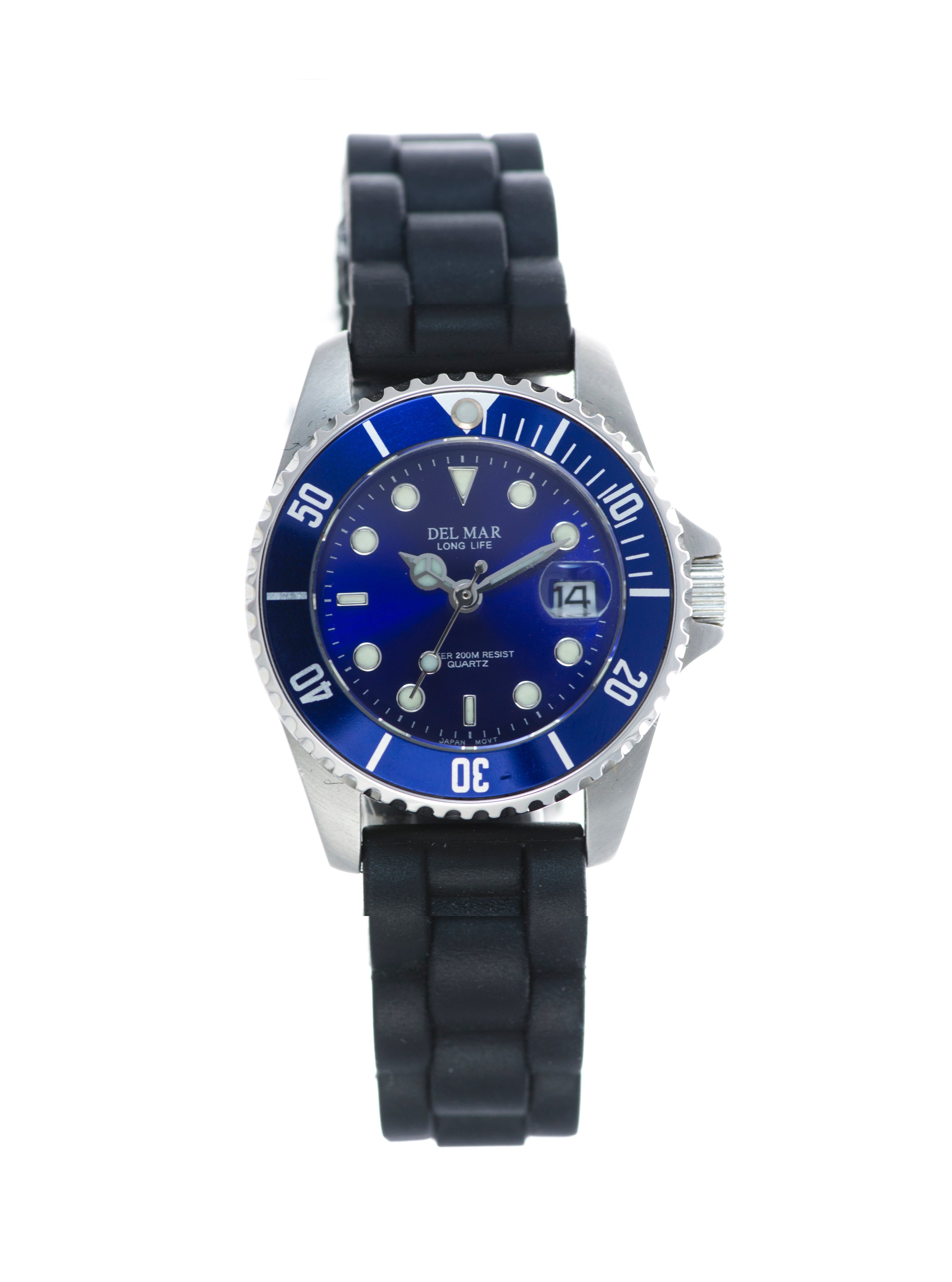 Montre Del Mar 50505 Femme Argent/Bleu