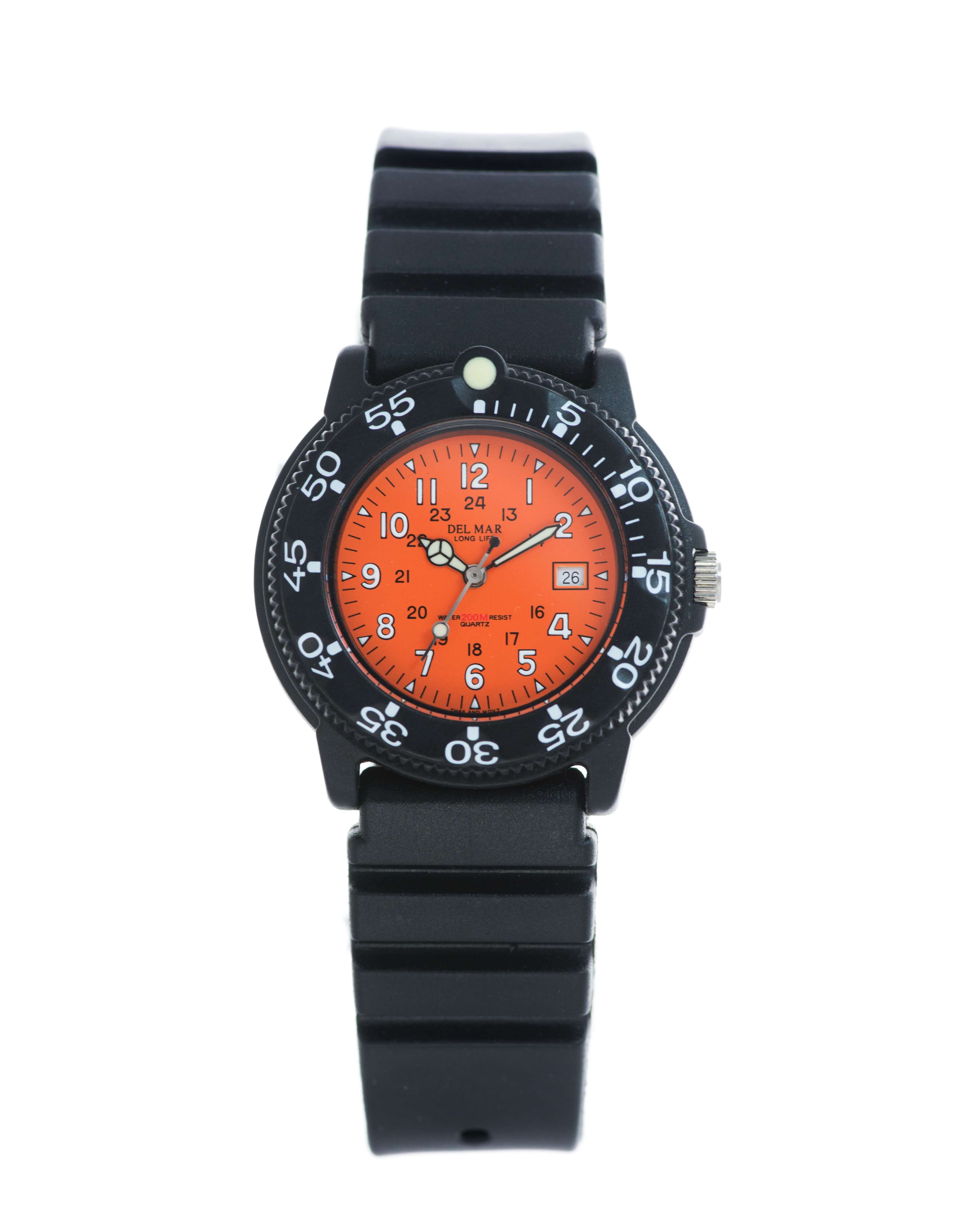 Montre noire Del Mar 50507 pour femmes
