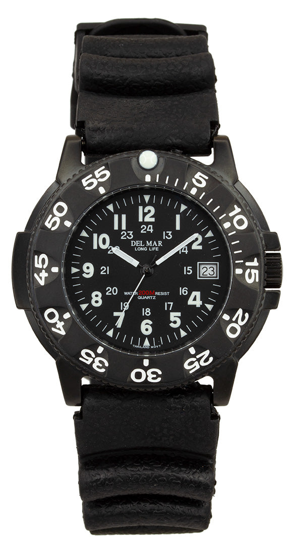 Montre Noire Homme Del Mar 50511
