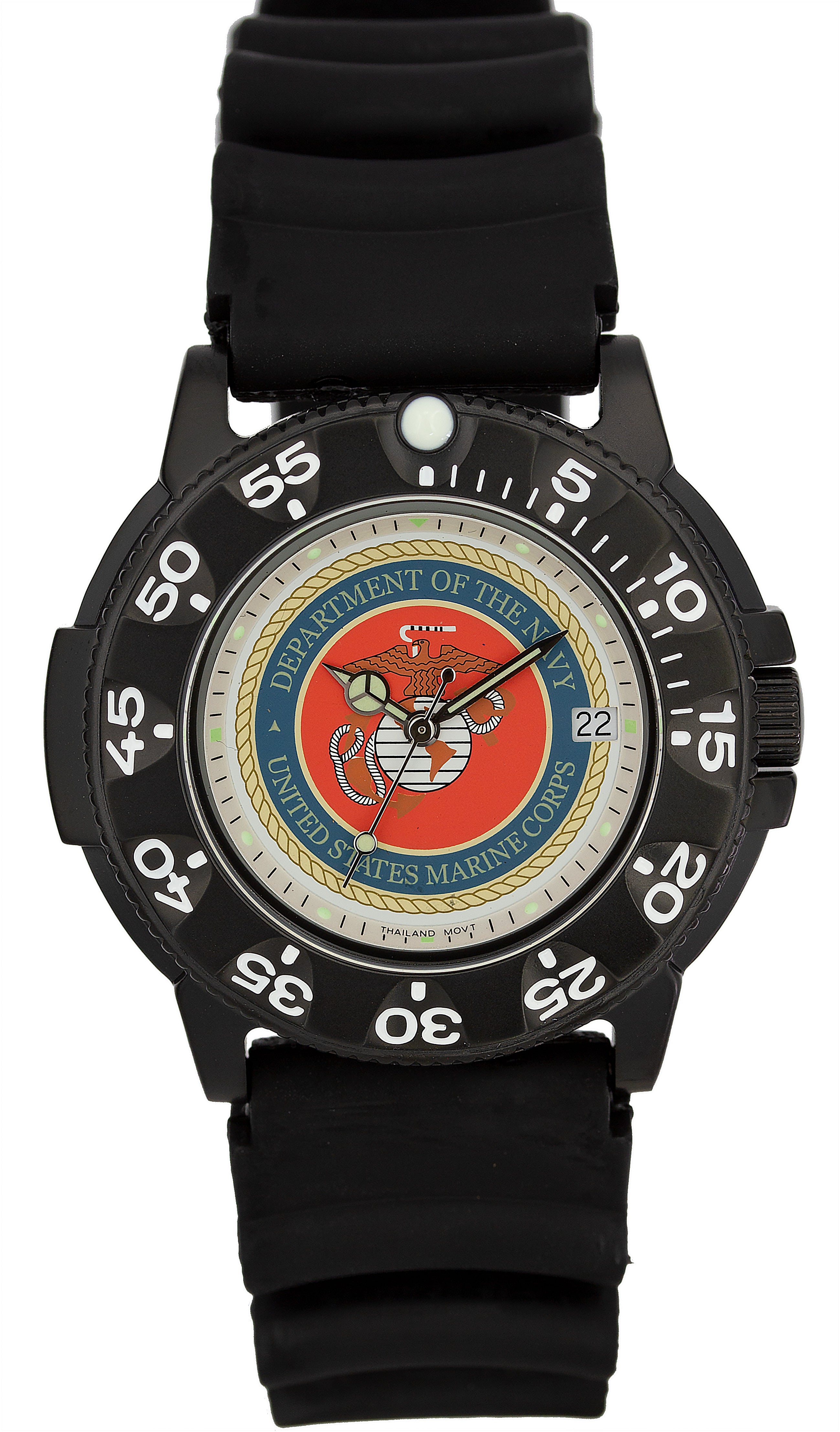 Montre unisexe noire Del Mar 50517