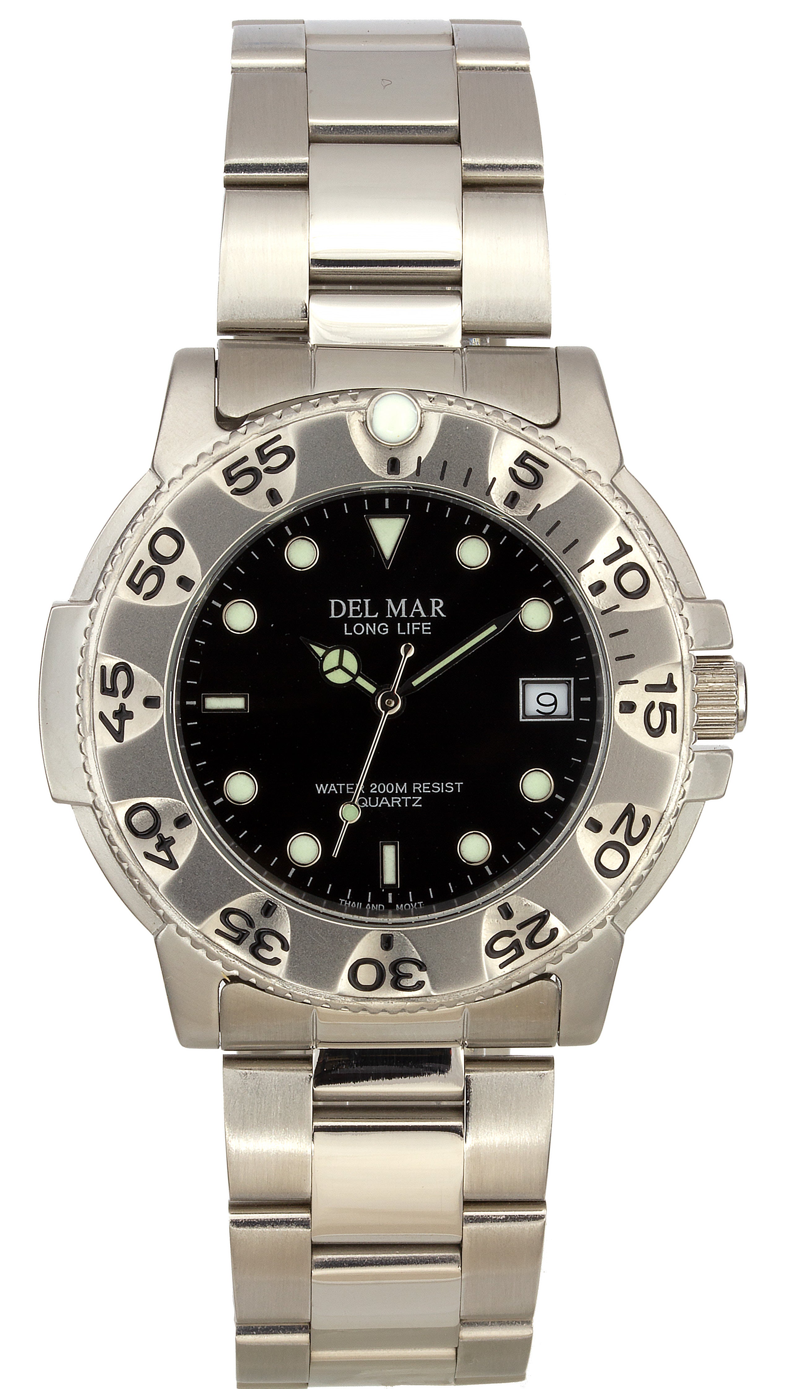 Montre homme Del Mar 50523 argentée