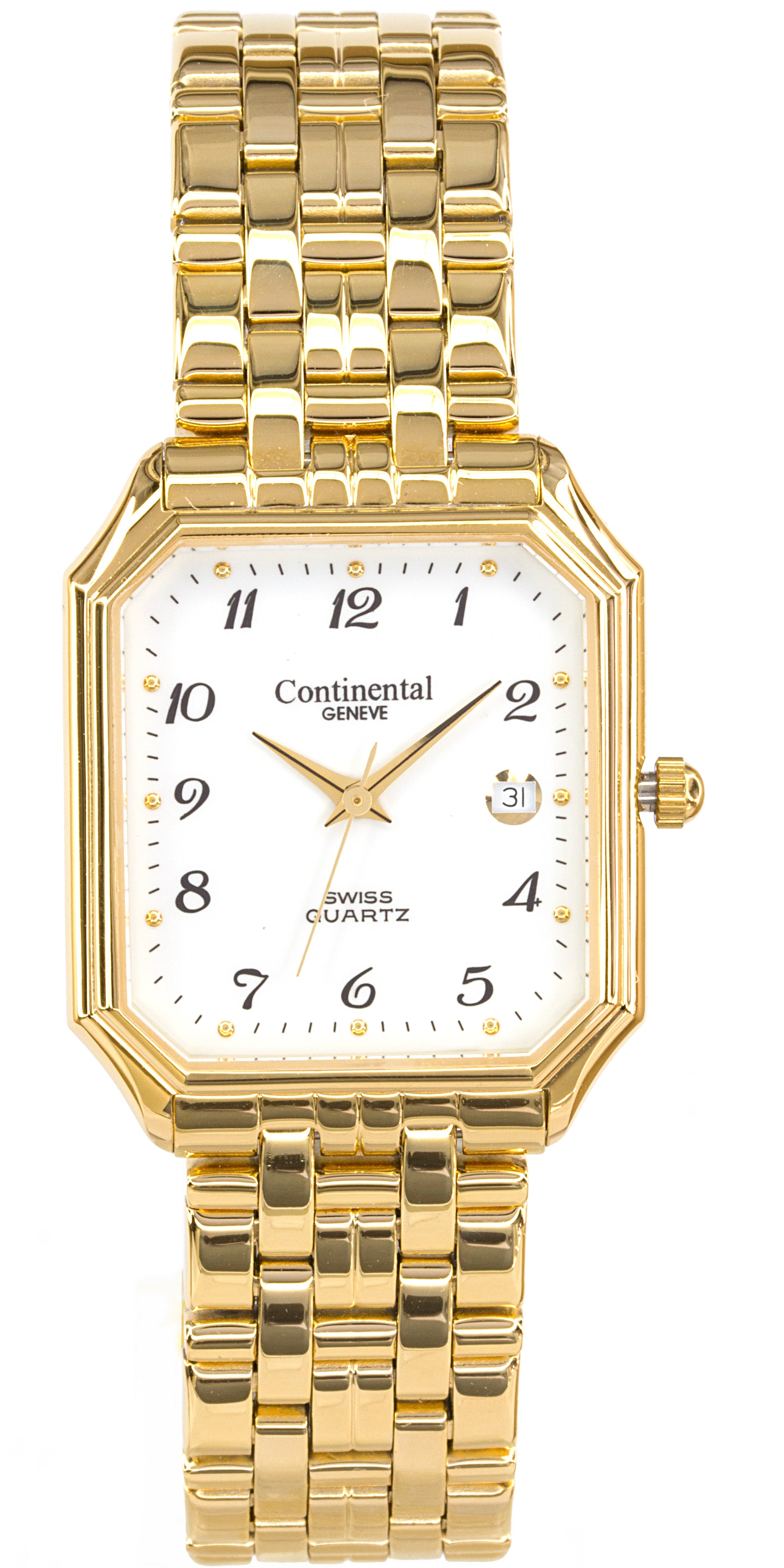 Continental Geneve 563-267 Men'S Gold Watch