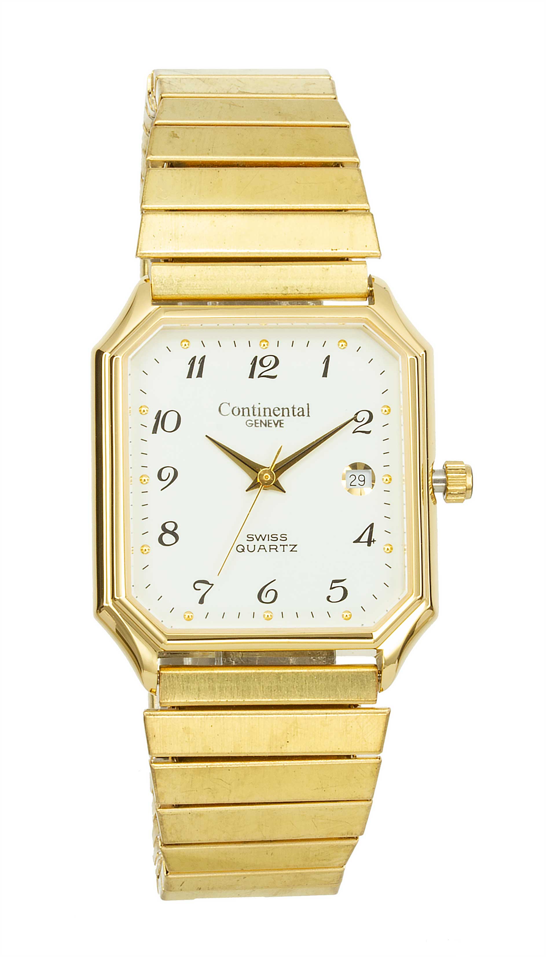 Continental Geneve 563-269 Men'S Gold Watch