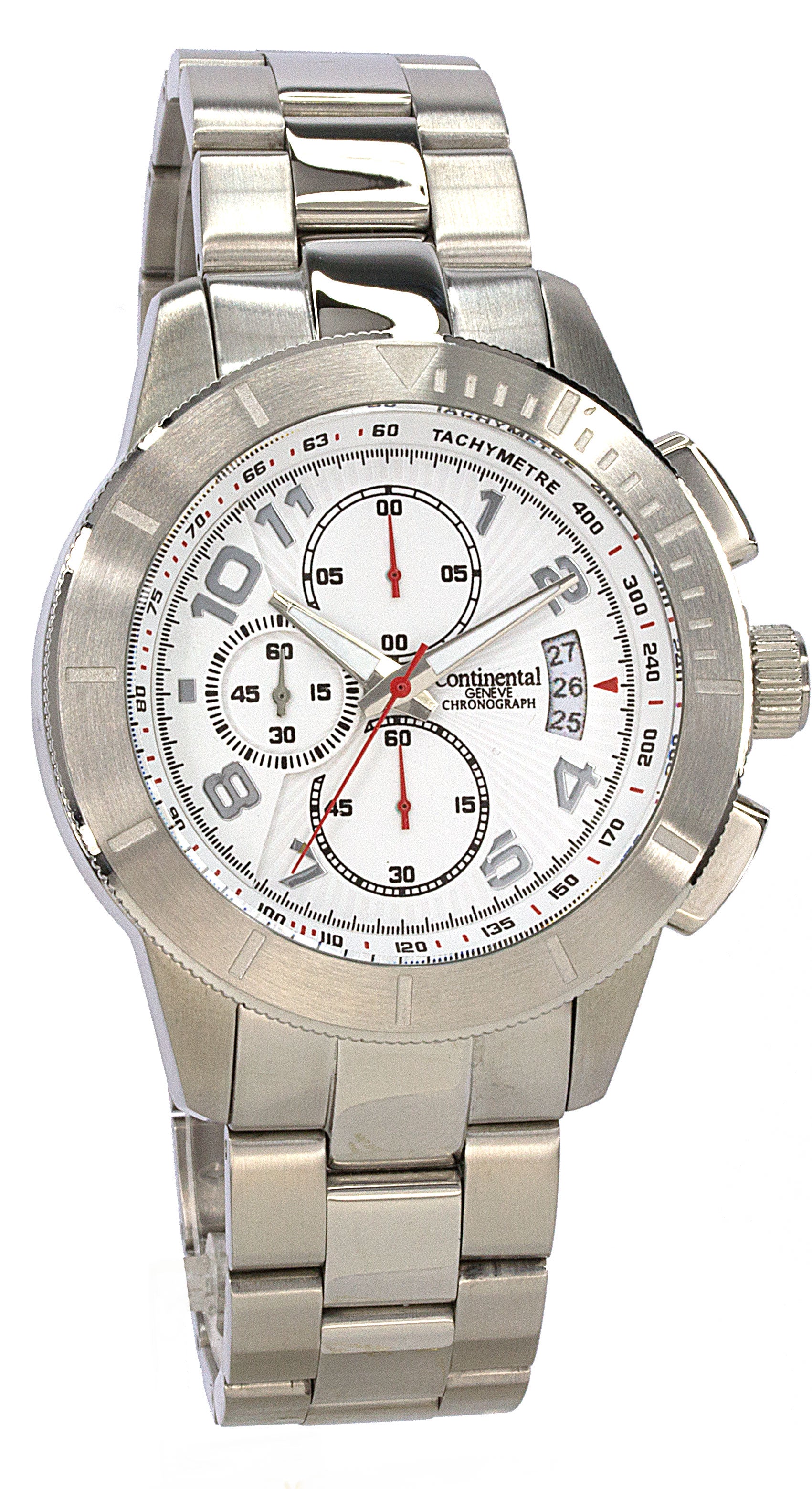 Continental Geneve 6155-117 Men'S Silver Watch