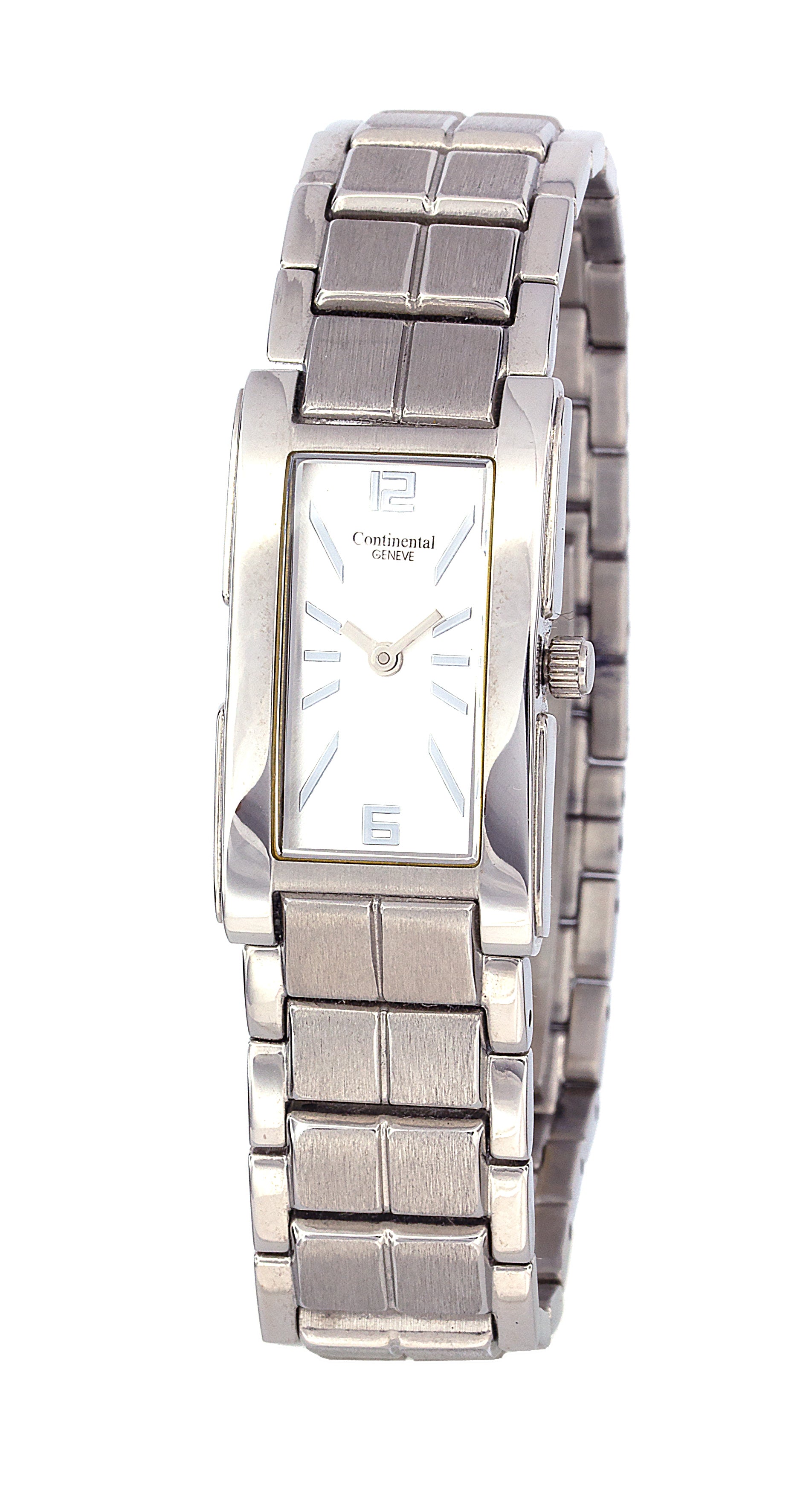 Montre Continental Geneve 74774091 en ton argent pour femmes