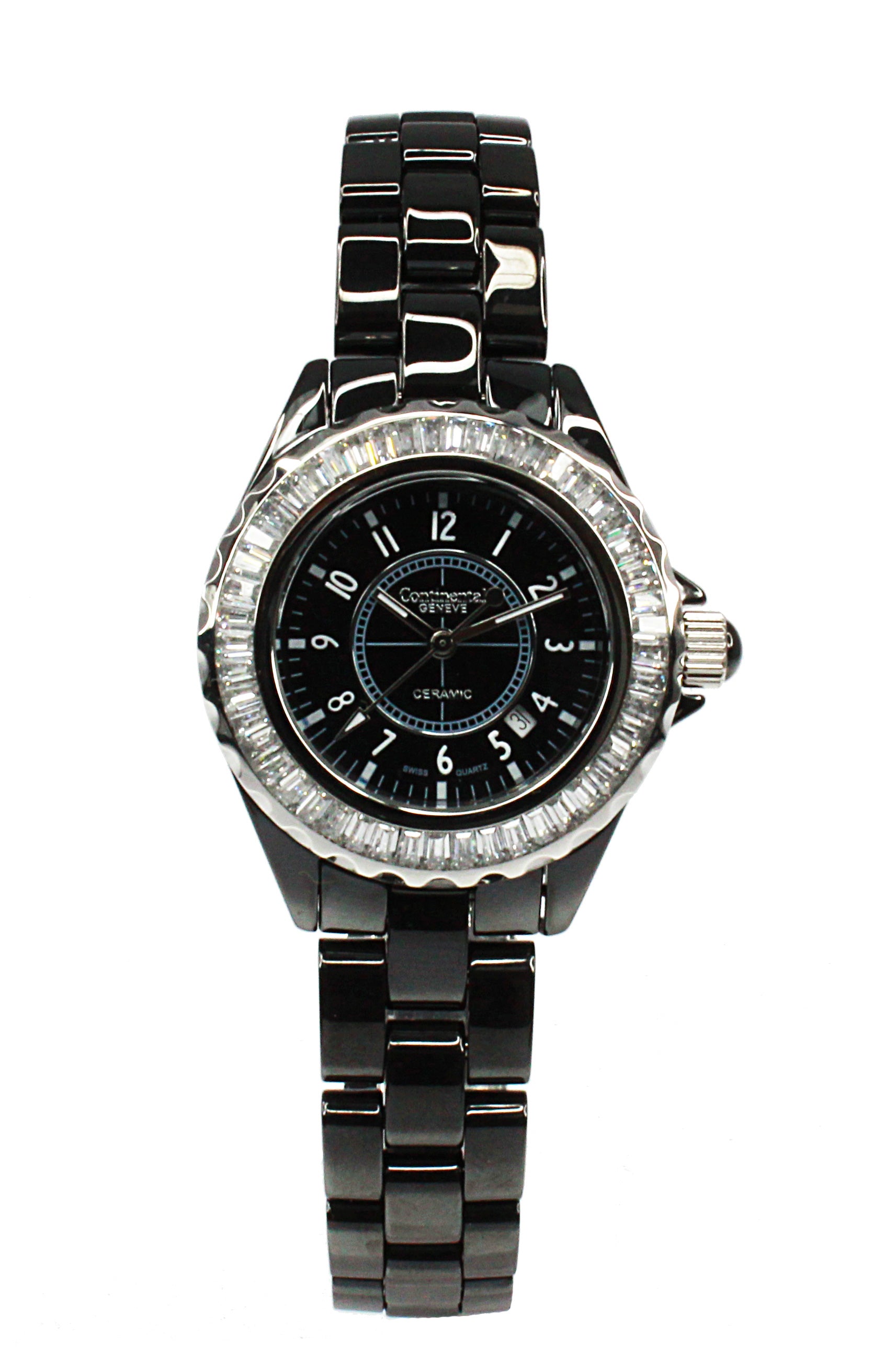 Montre femme noire Continental Geneve 80393