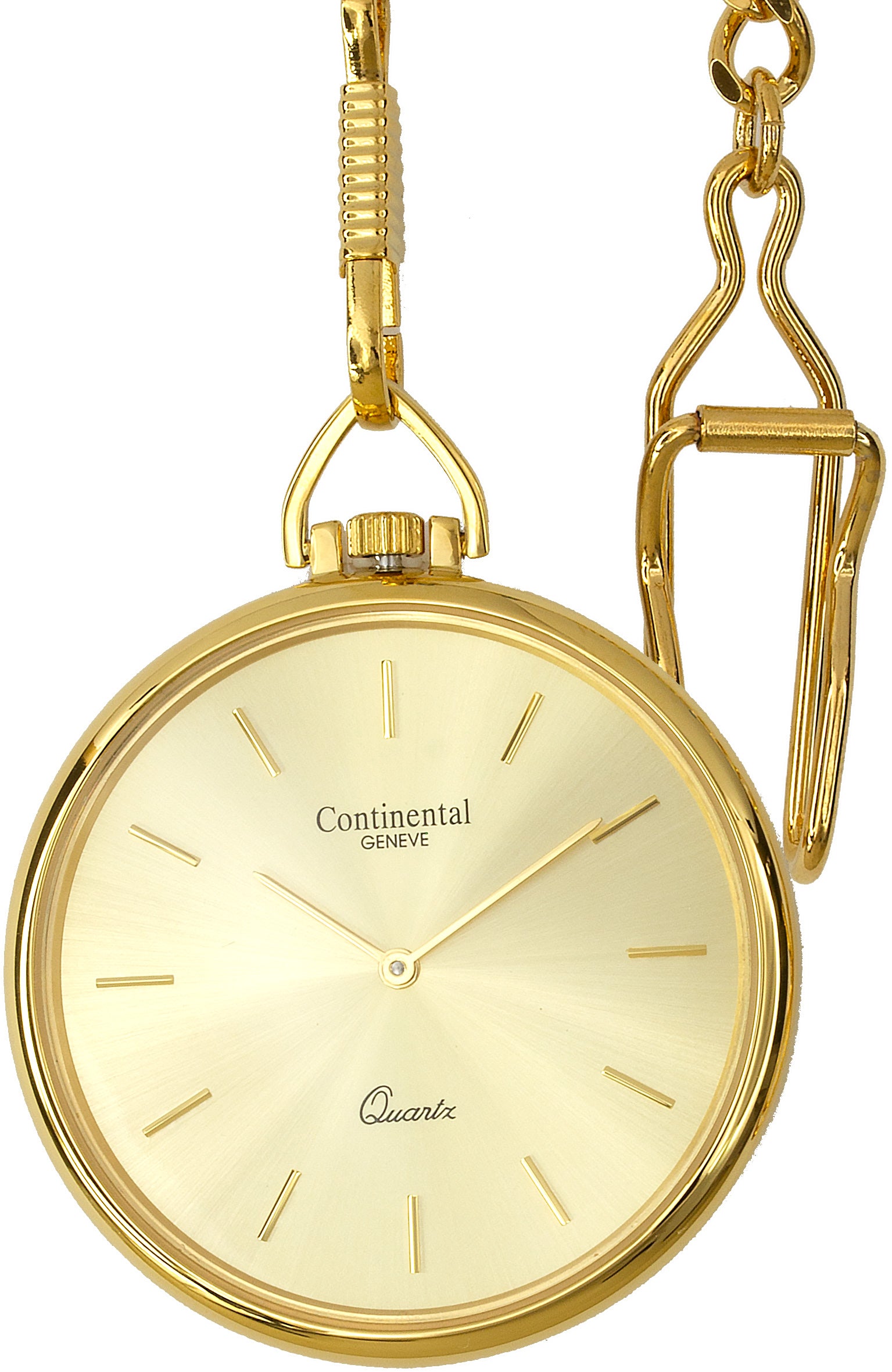 Montre unisexe Continental Geneve 8490 en plaqué or