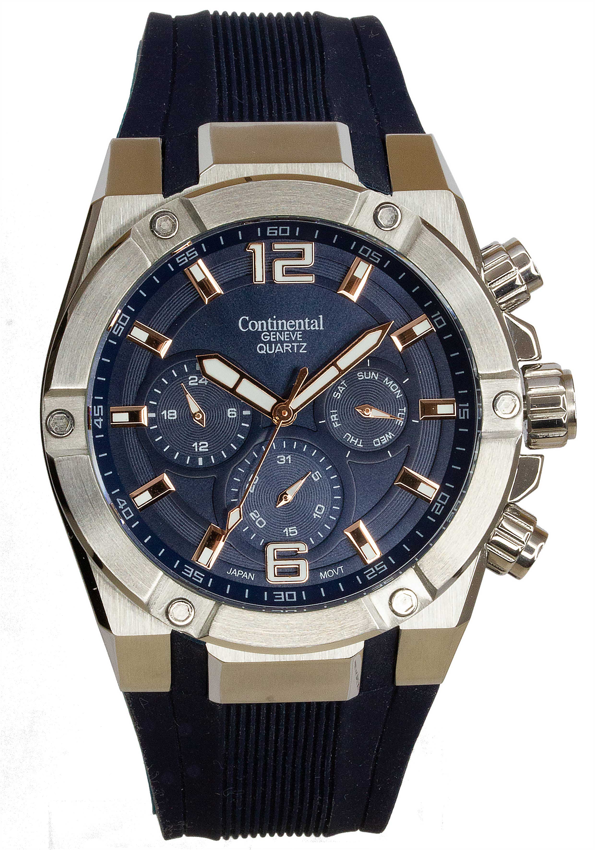 Montre homme acier Continental Geneve 9211-183