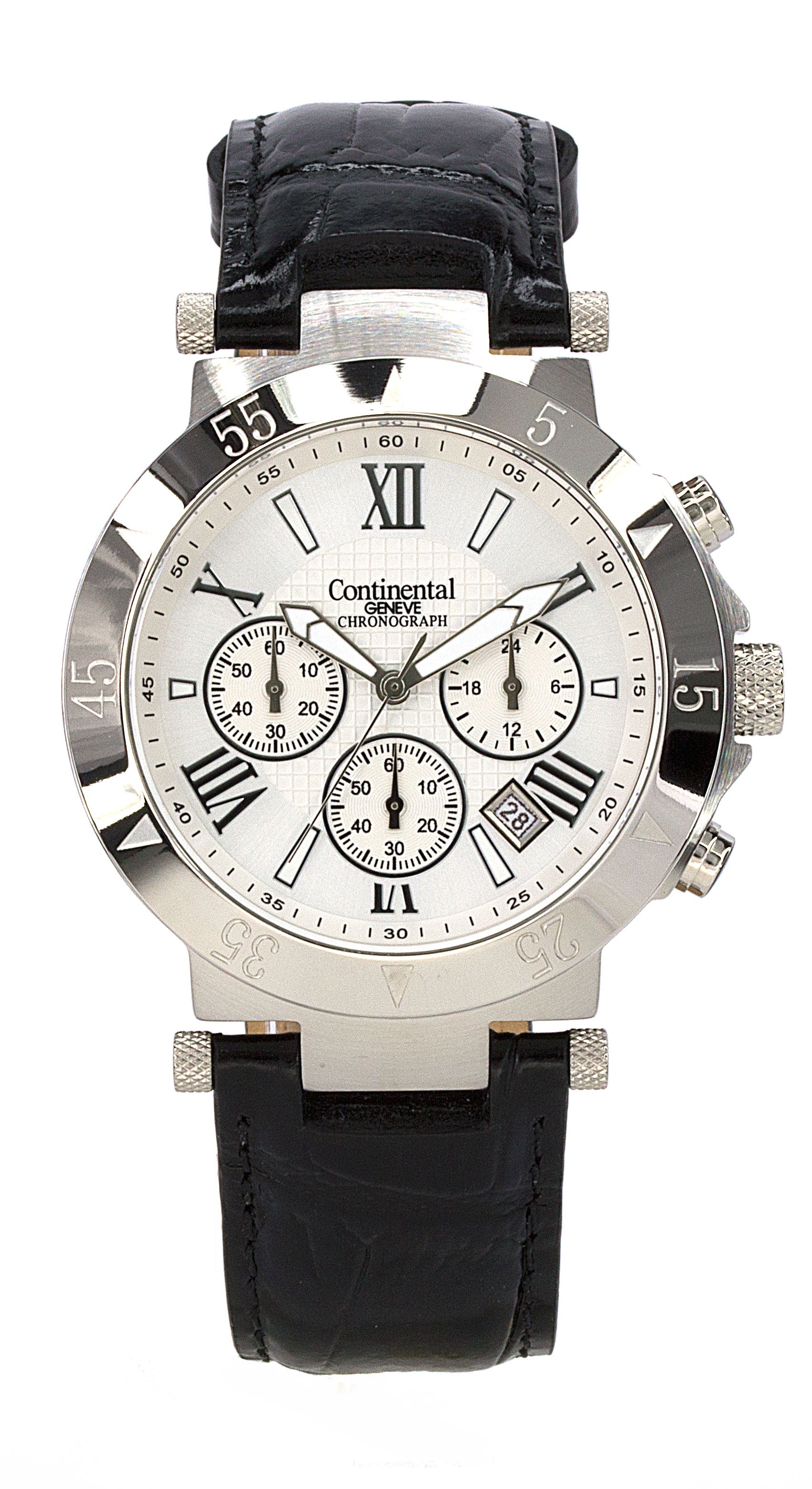 Continental Geneve 6145-113 Men'S Silver Watch