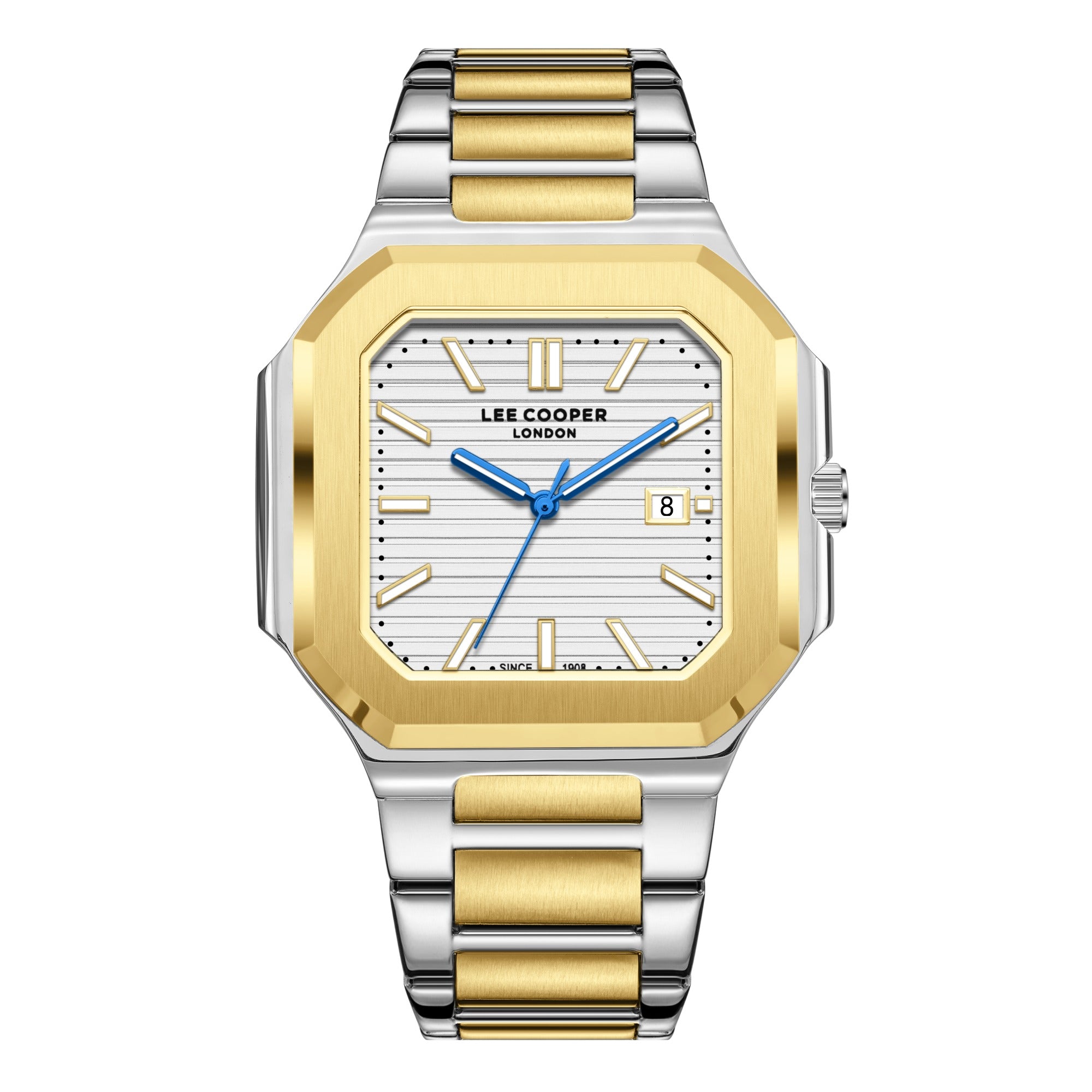 Lee Cooper Lc08269.230 Montre Homme Argent/Or