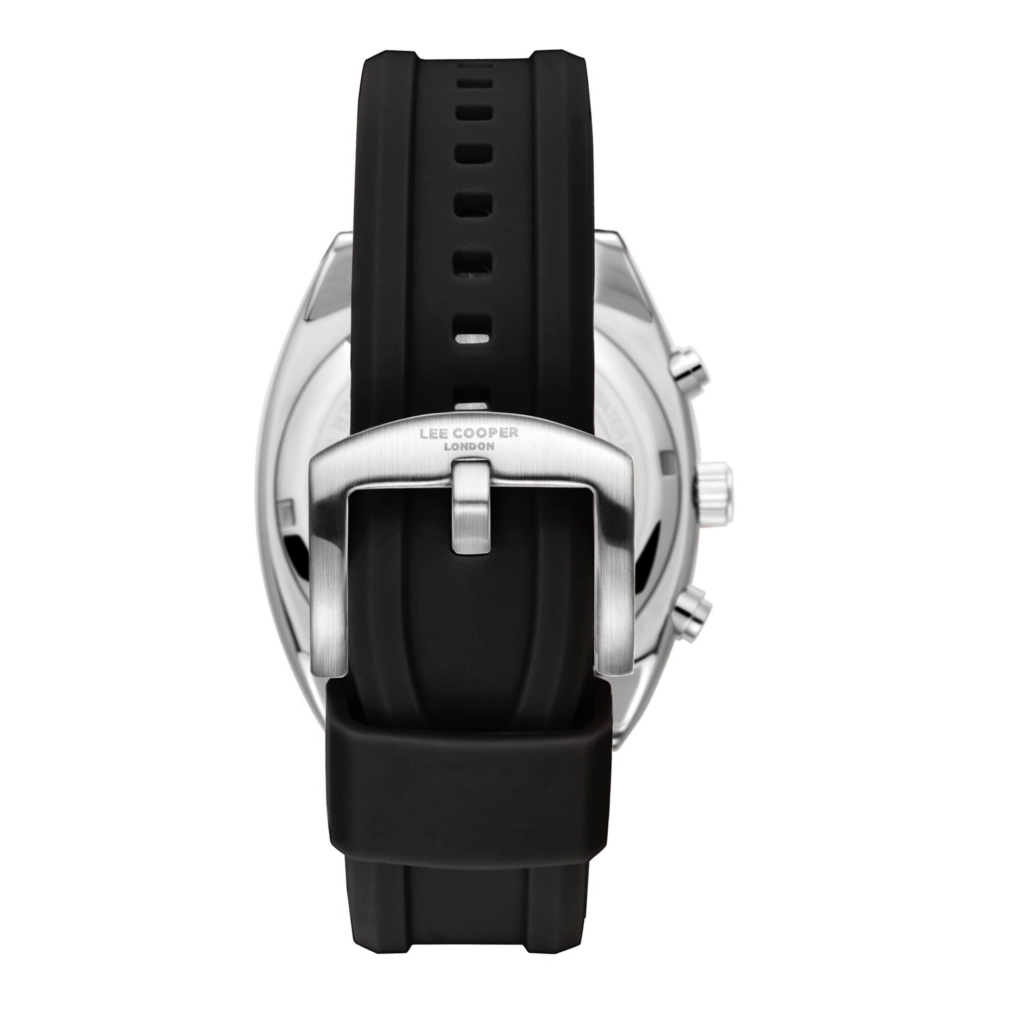 Montre multifonction Lee Cooper pour homme avec bracelet noir