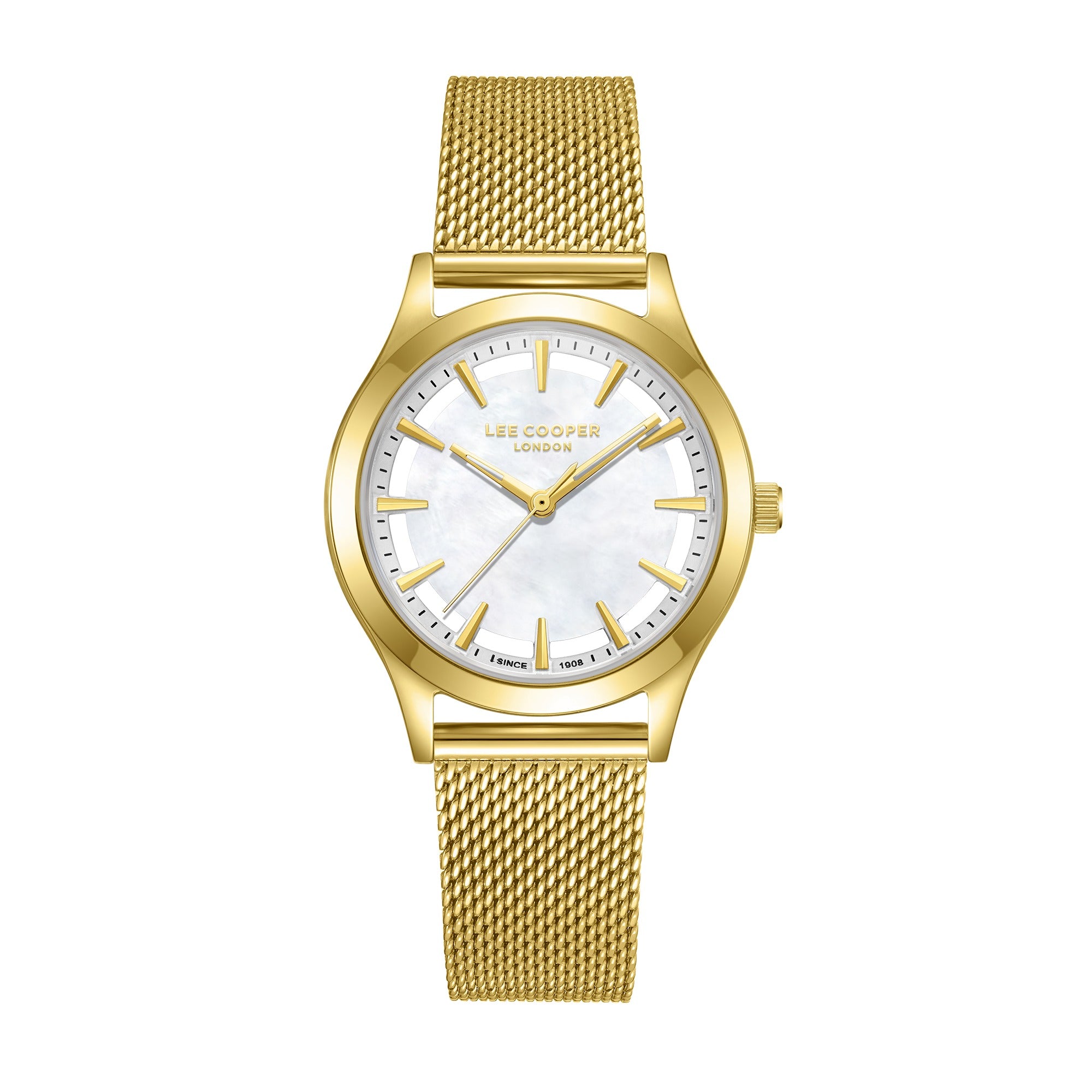 Montre Lee Cooper pour femme ton or