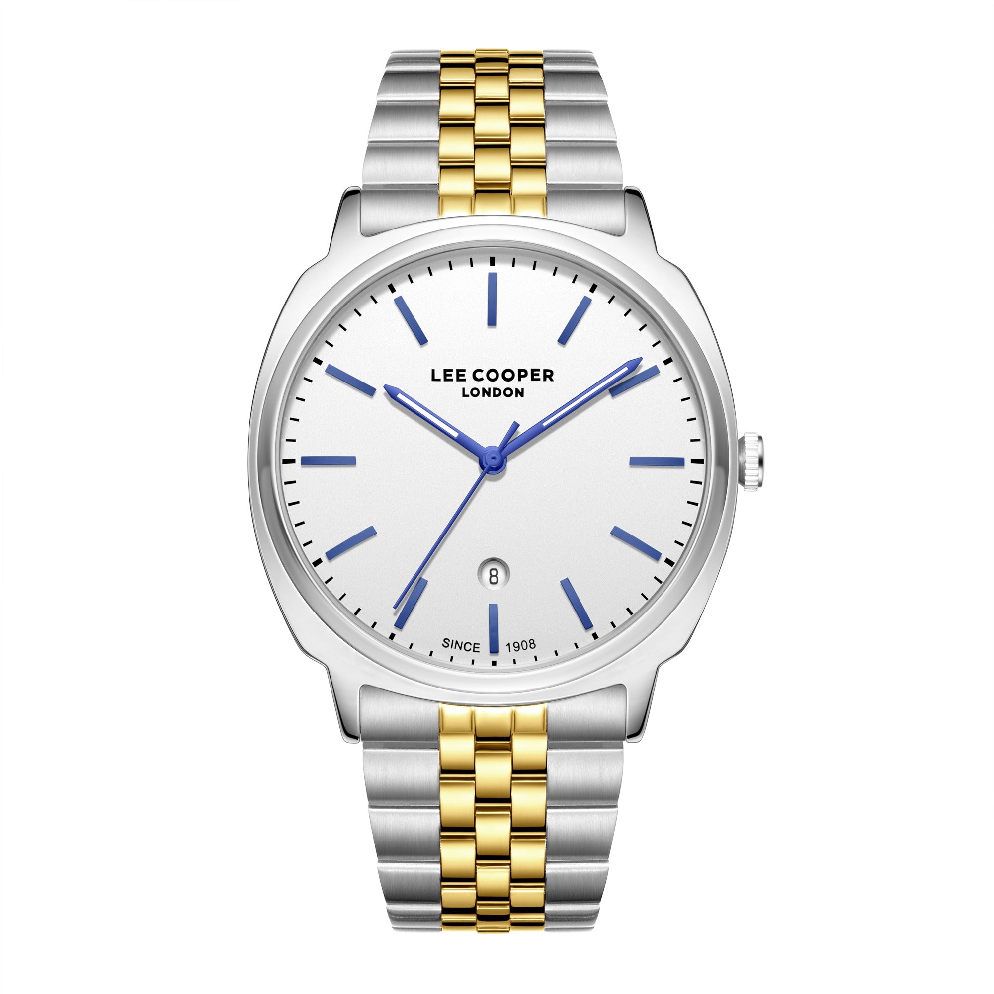 Montre homme Lee Cooper Bracelet bicolore