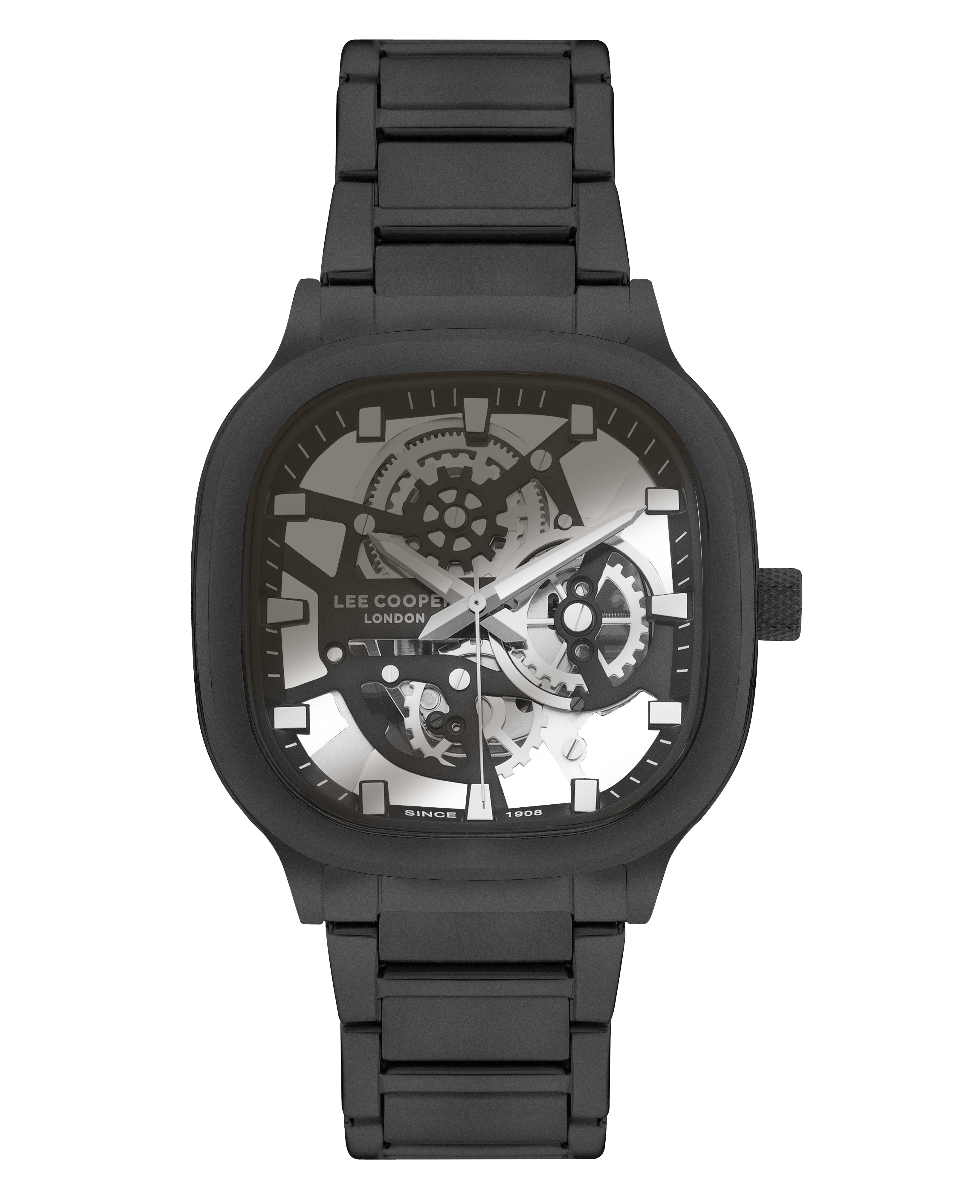 Lee Cooper Lc07974.050 Montre Homme Gunmetal