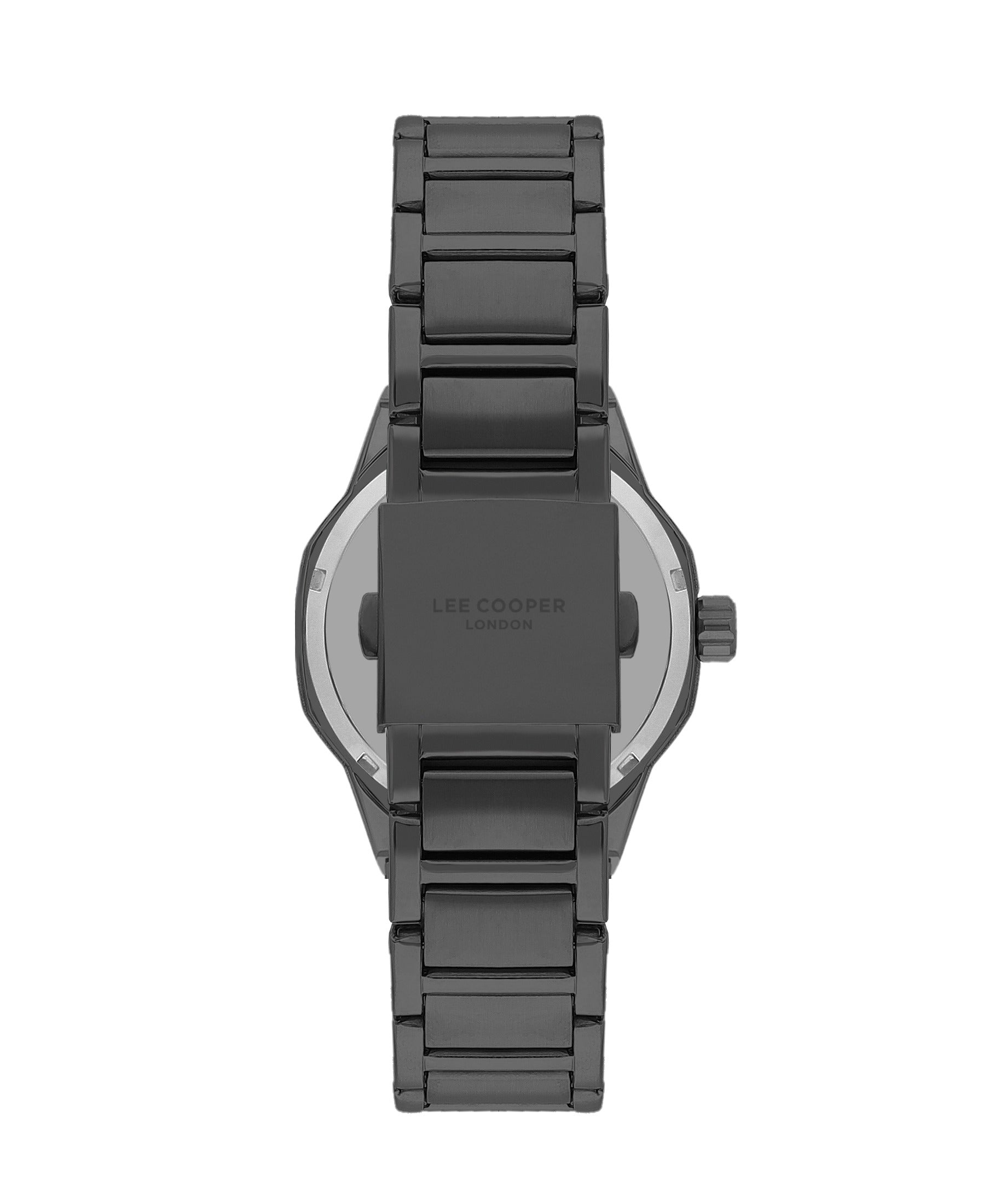 Montre automatique Lee Cooper Skeleton en gris
