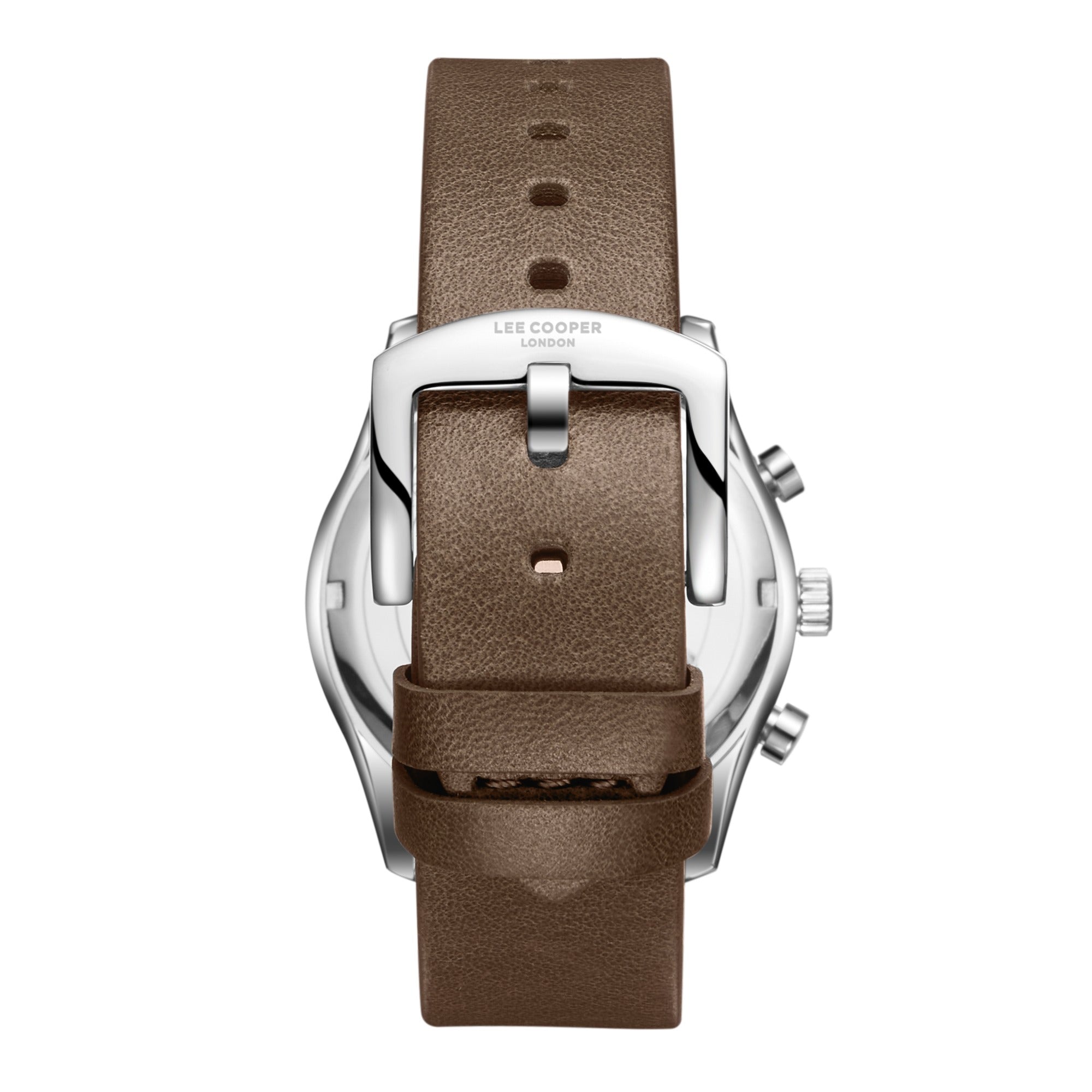 Montre Chrono Homme Lee Cooper Cadran Bleu Brn