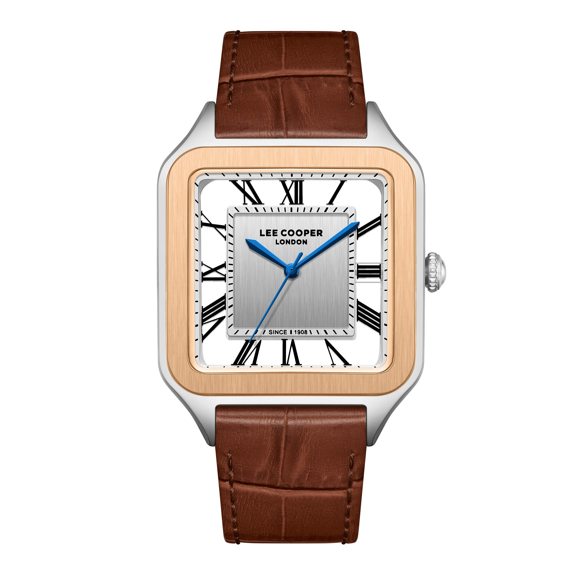 Montre Lee Cooper Lc08277.532 Homme Argent/Or Rose