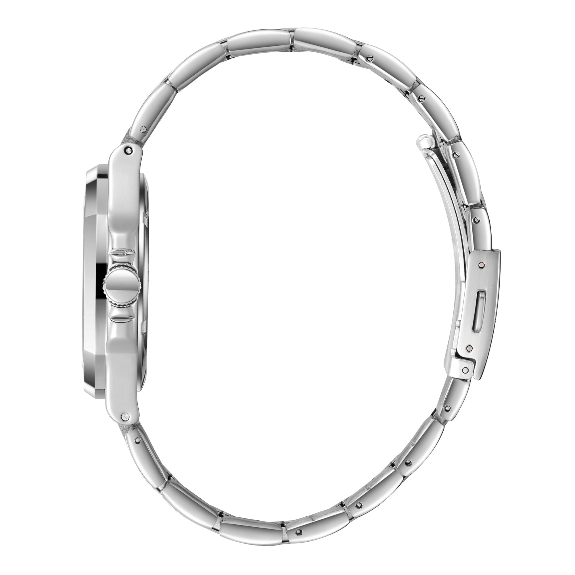 Montre homme Lee Cooper à boîtier carré doré
