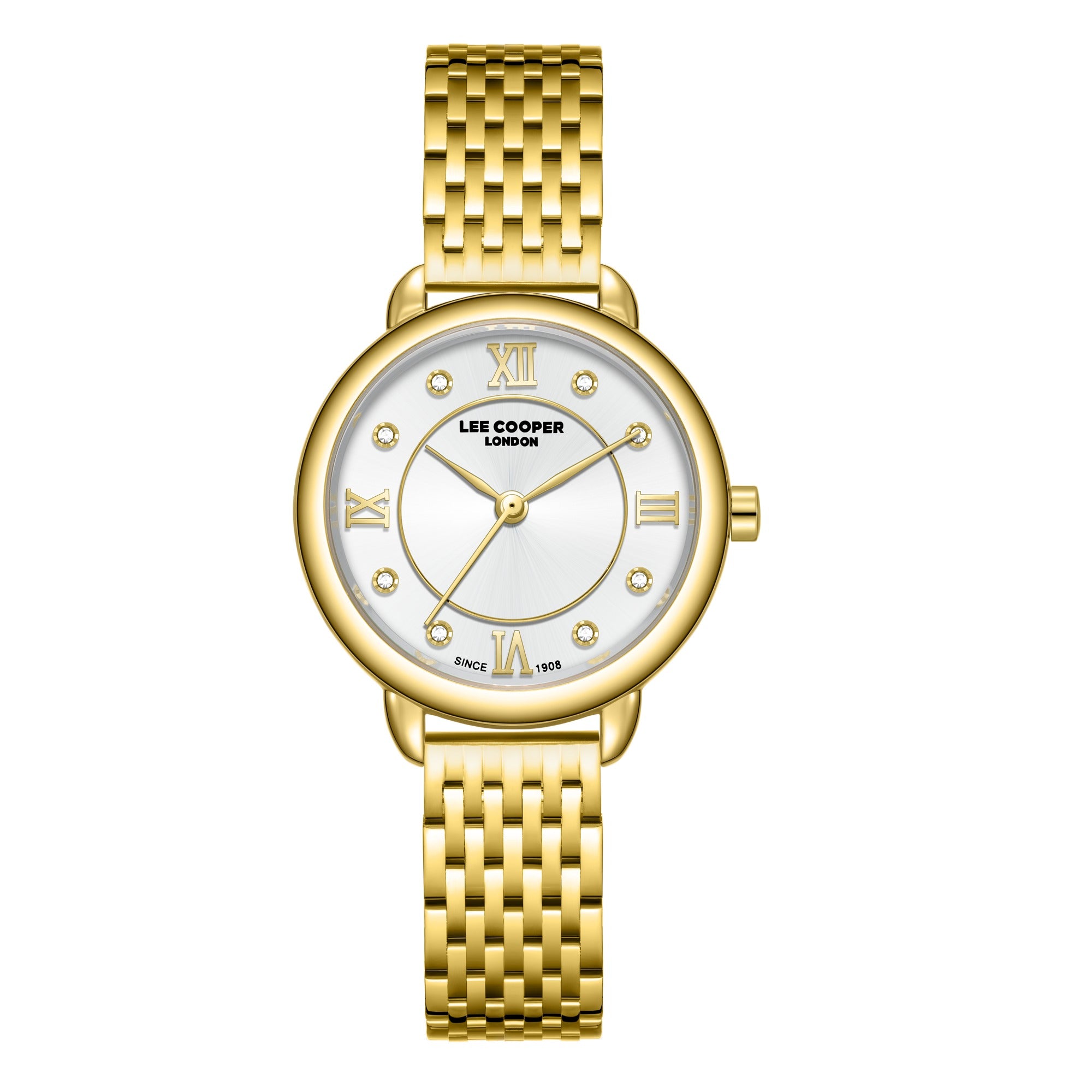 Montre Femme Lee Cooper Lc08287.130 Dorée
