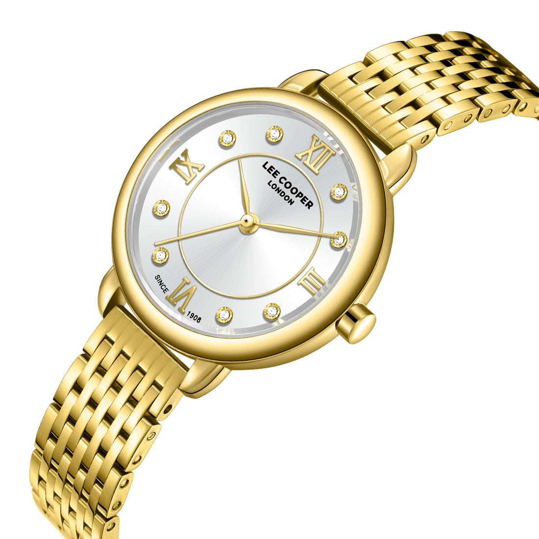 Montre Femme Lee Cooper Lc08287.130 Dorée