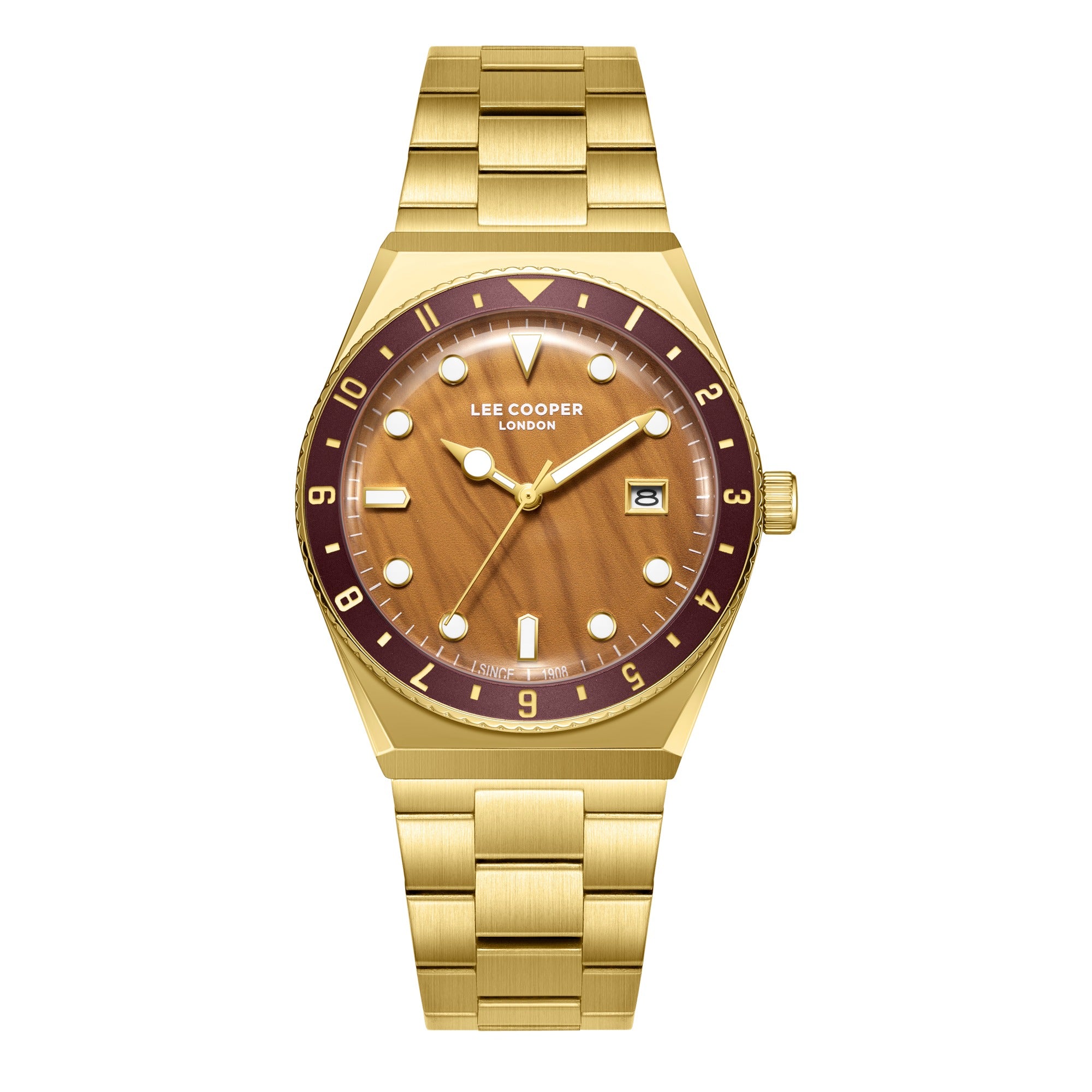 Montre Homme Lee Cooper Lc08284.140 Or